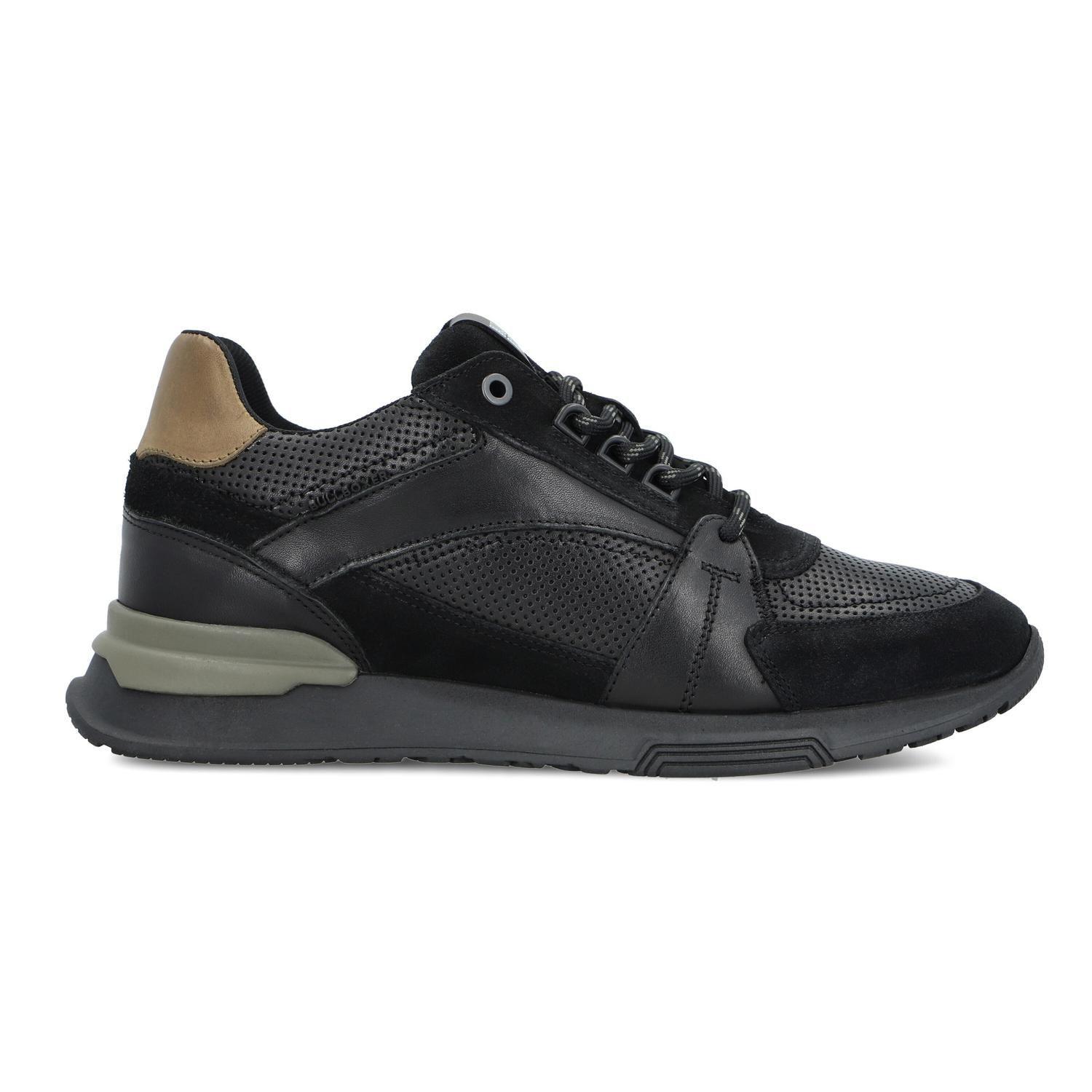 BULLBOXER ZAPATILLAS HOMBRE CUERO SPLIT-0-70 NEGRO-1
