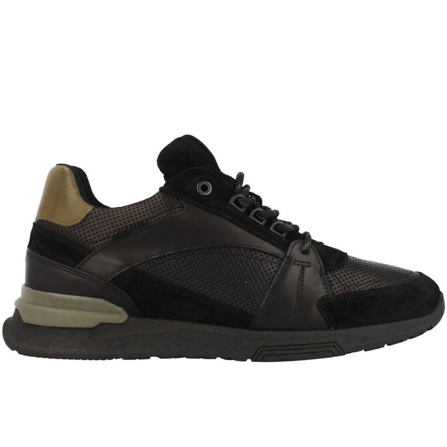 BULLBOXER ZAPATILLAS HOMBRE CUERO SPLIT-0-70 NEGRO-2