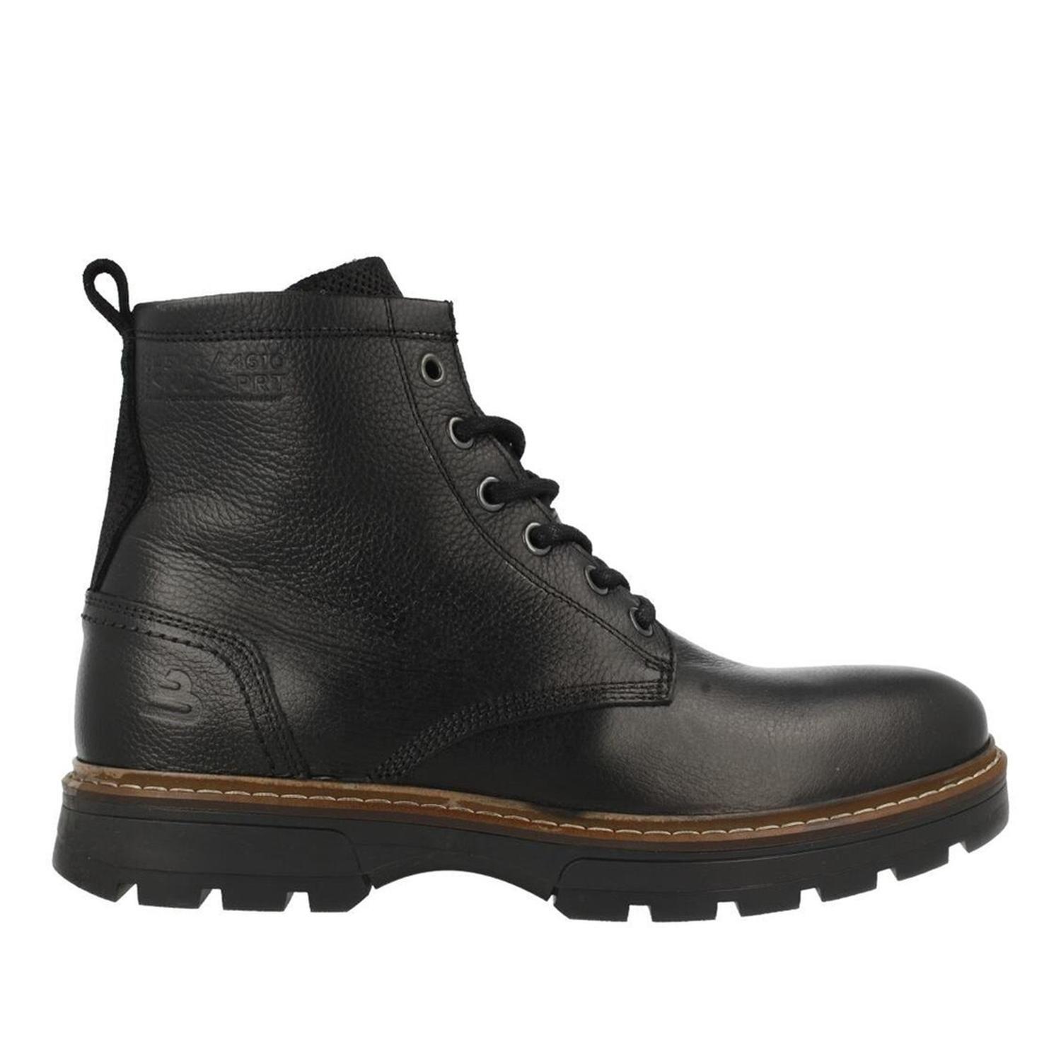Botines Hombre Cuero Jake-6-88 Negro Bullboxer-0