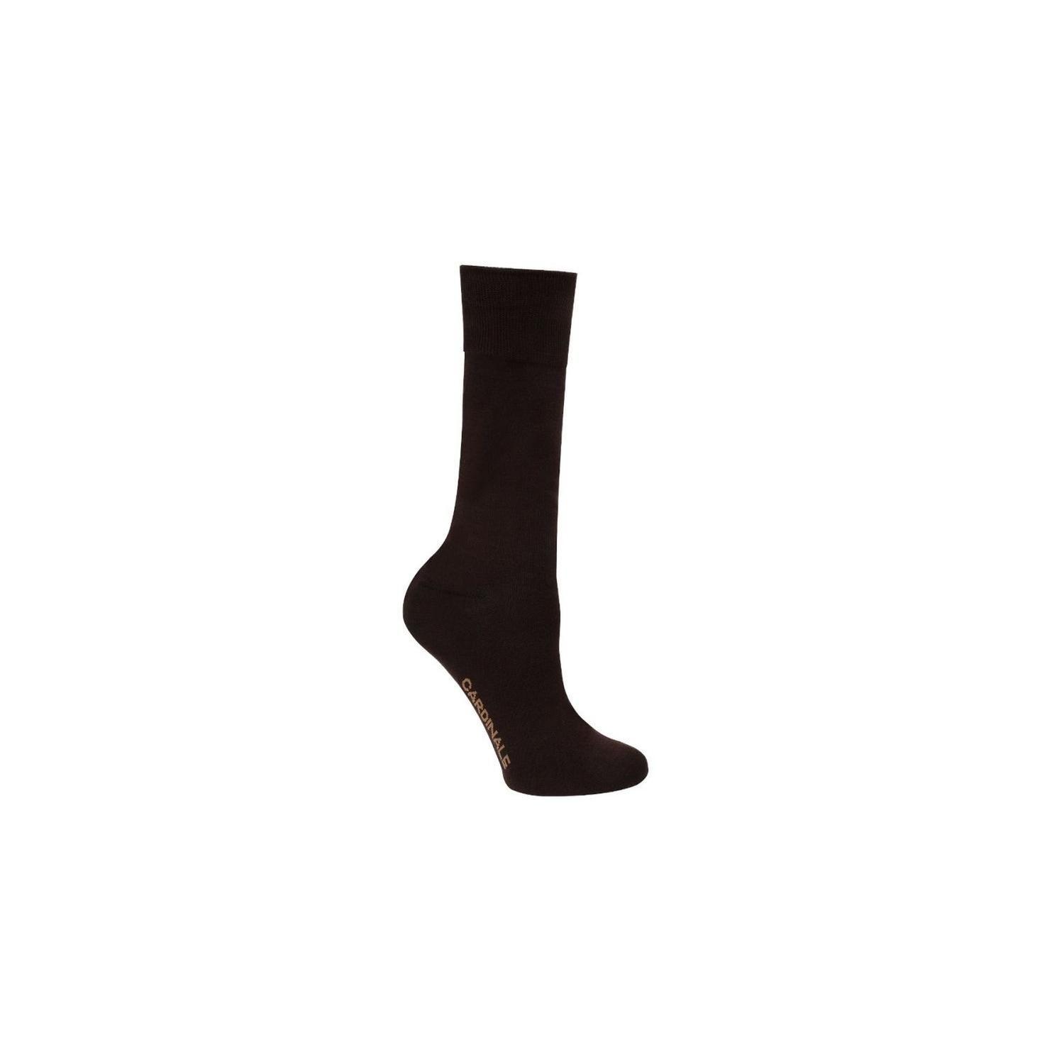 Calcetines Hilo Hombre 0039 Café-0