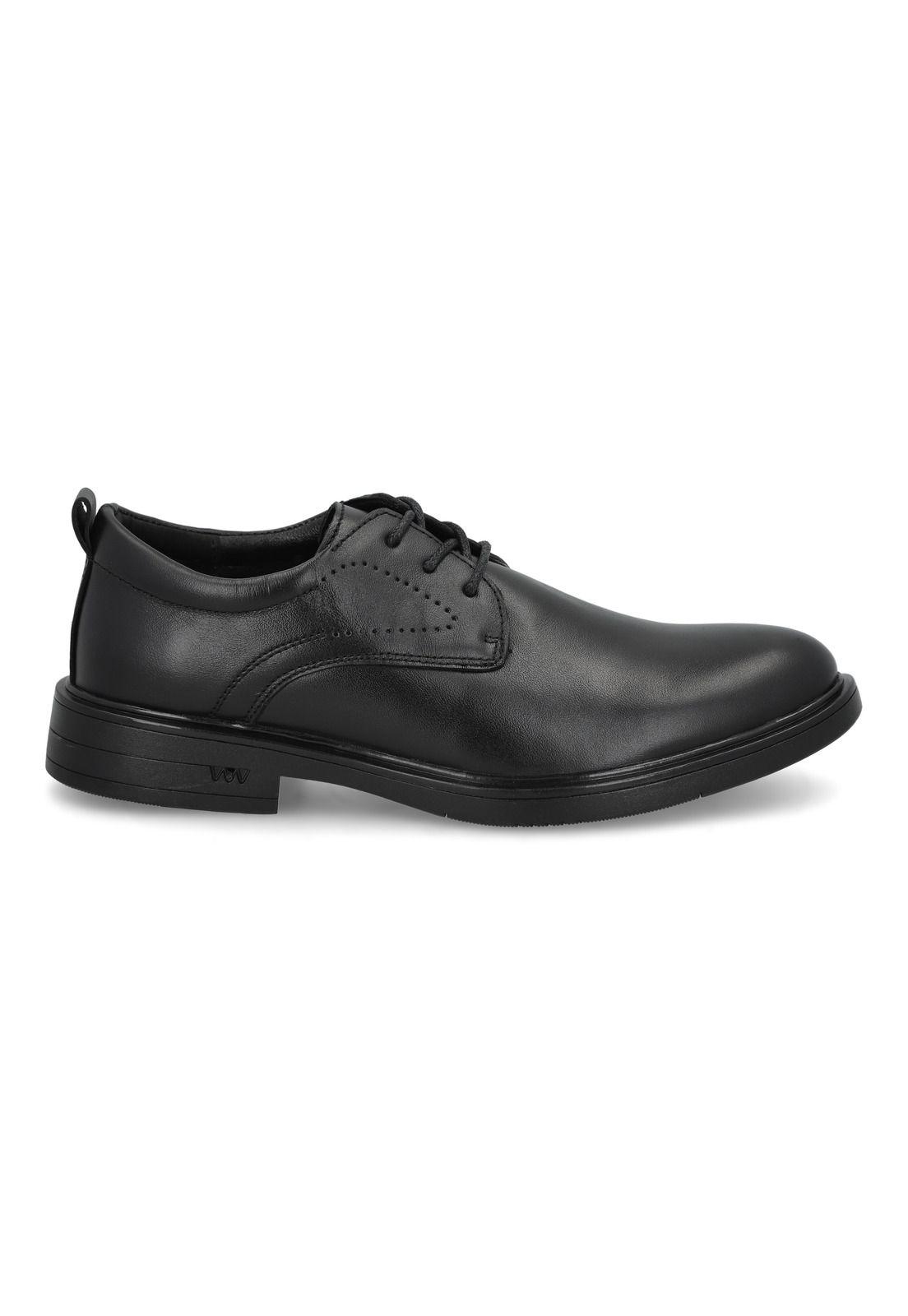 Zapatos Cuero Vila-0-03 Negro-1