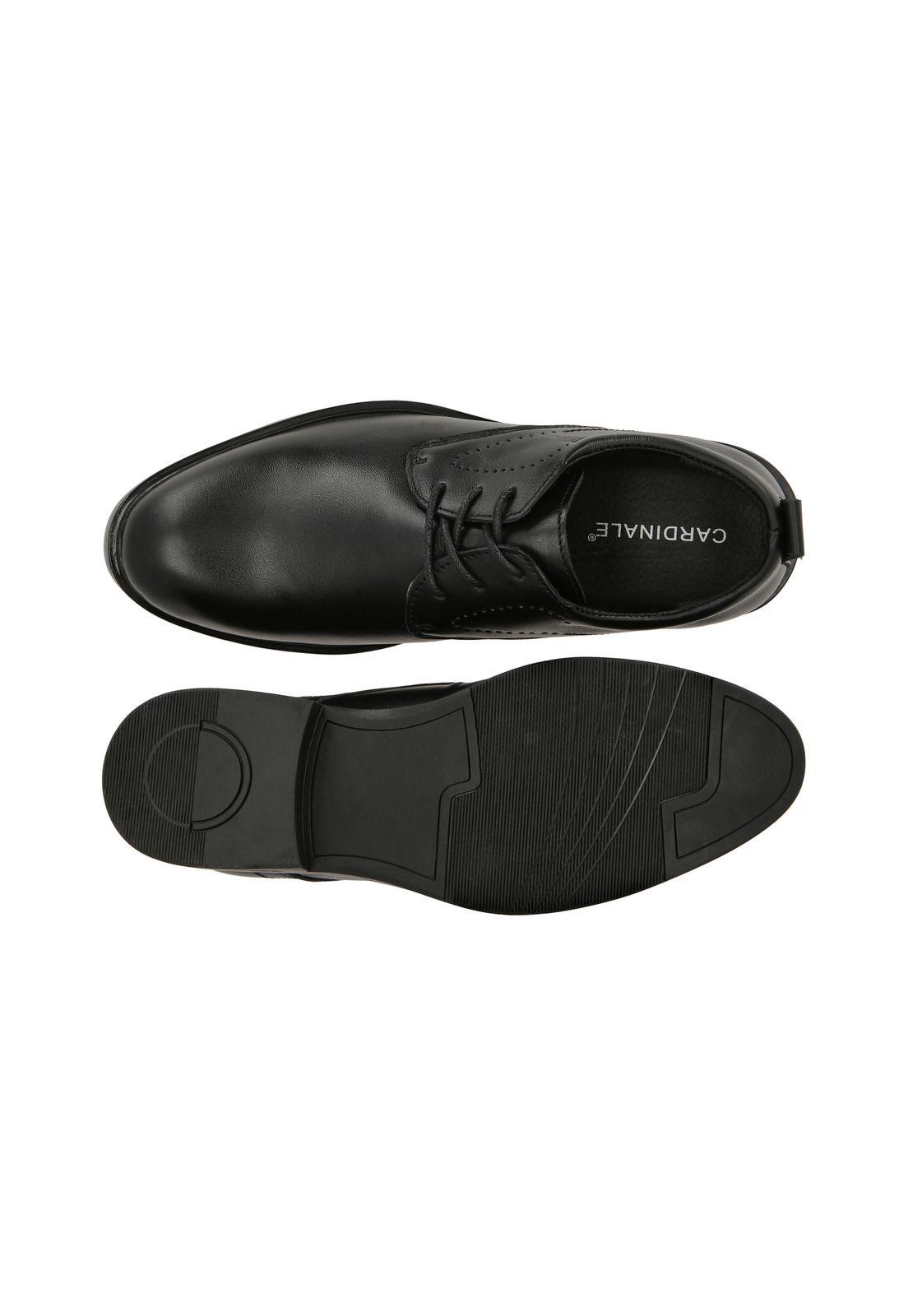 Zapatos Cuero Vila-0-03 Negro-2