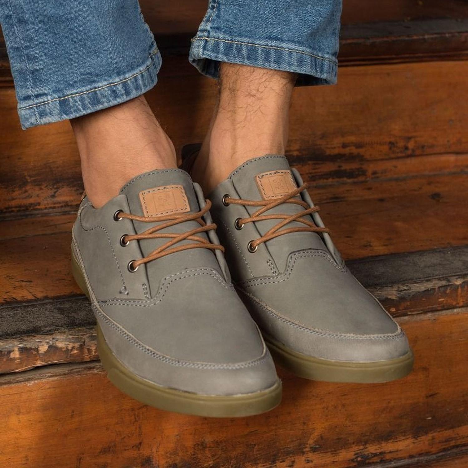 ZAPATILLAS HOMBRE CUERO OPORTO-0-01-GRIS-4