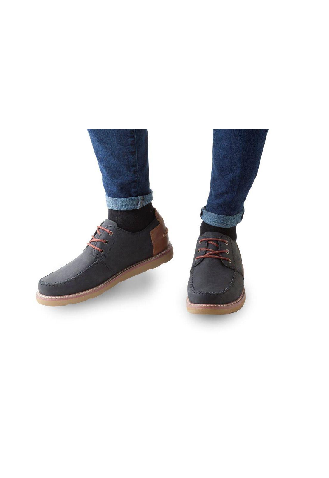 Zapatos Hombre Cuero Parque-0-06 Negro Cardinale-3