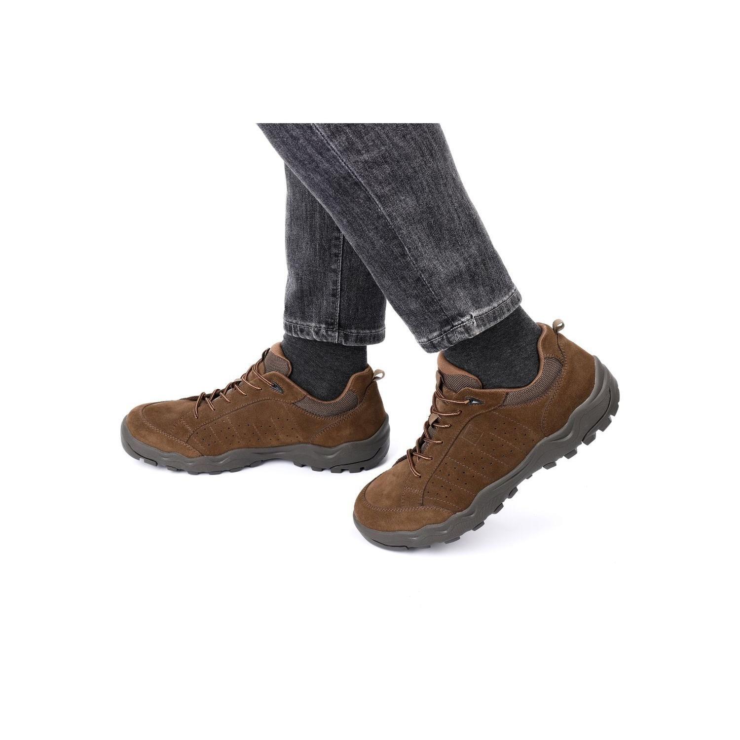 ZAPATILLAS HOMBRE CUERO PAINE-0-03 TAUPÉ-3