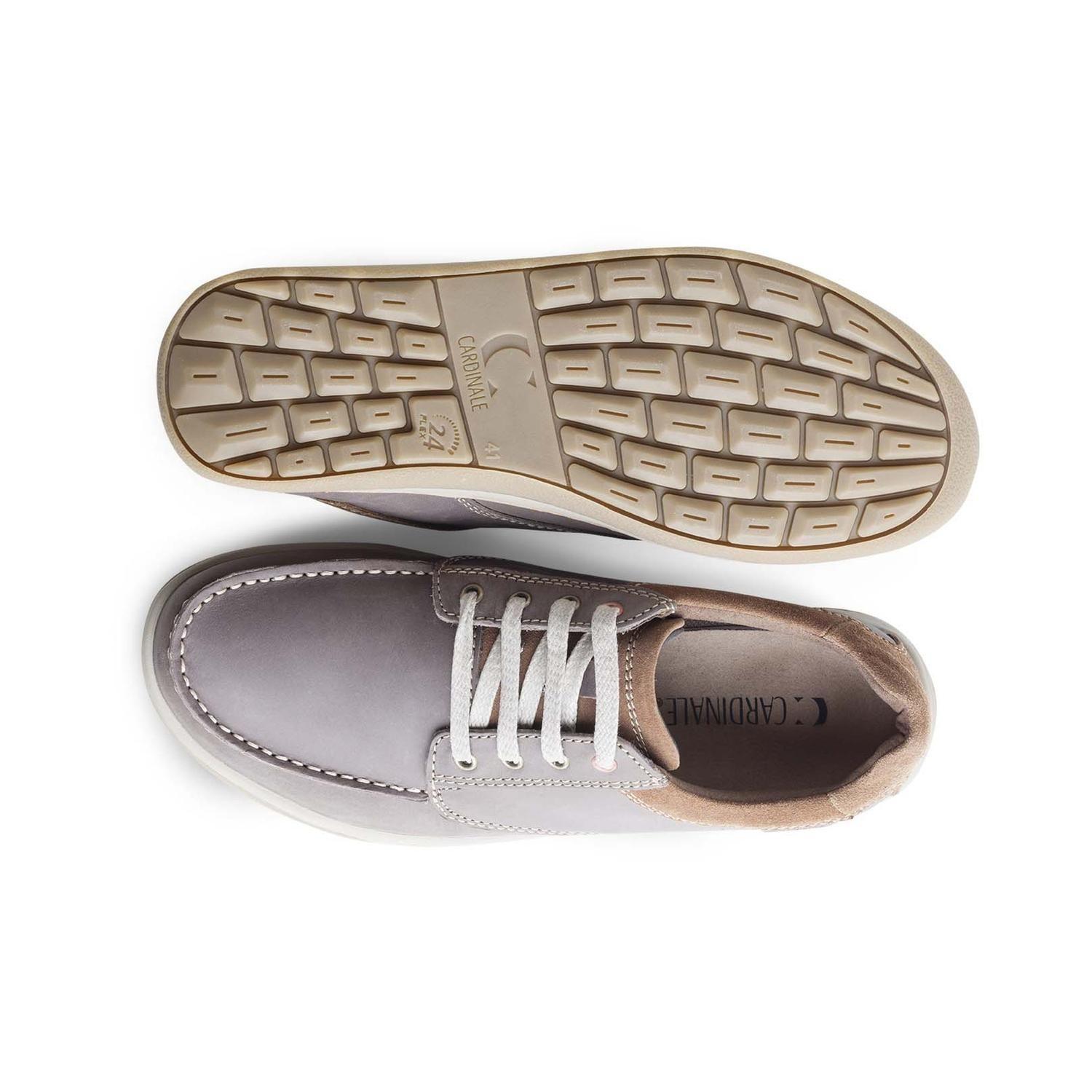 Zapatos Hombre Cuero Arno-0-01-Gris-2
