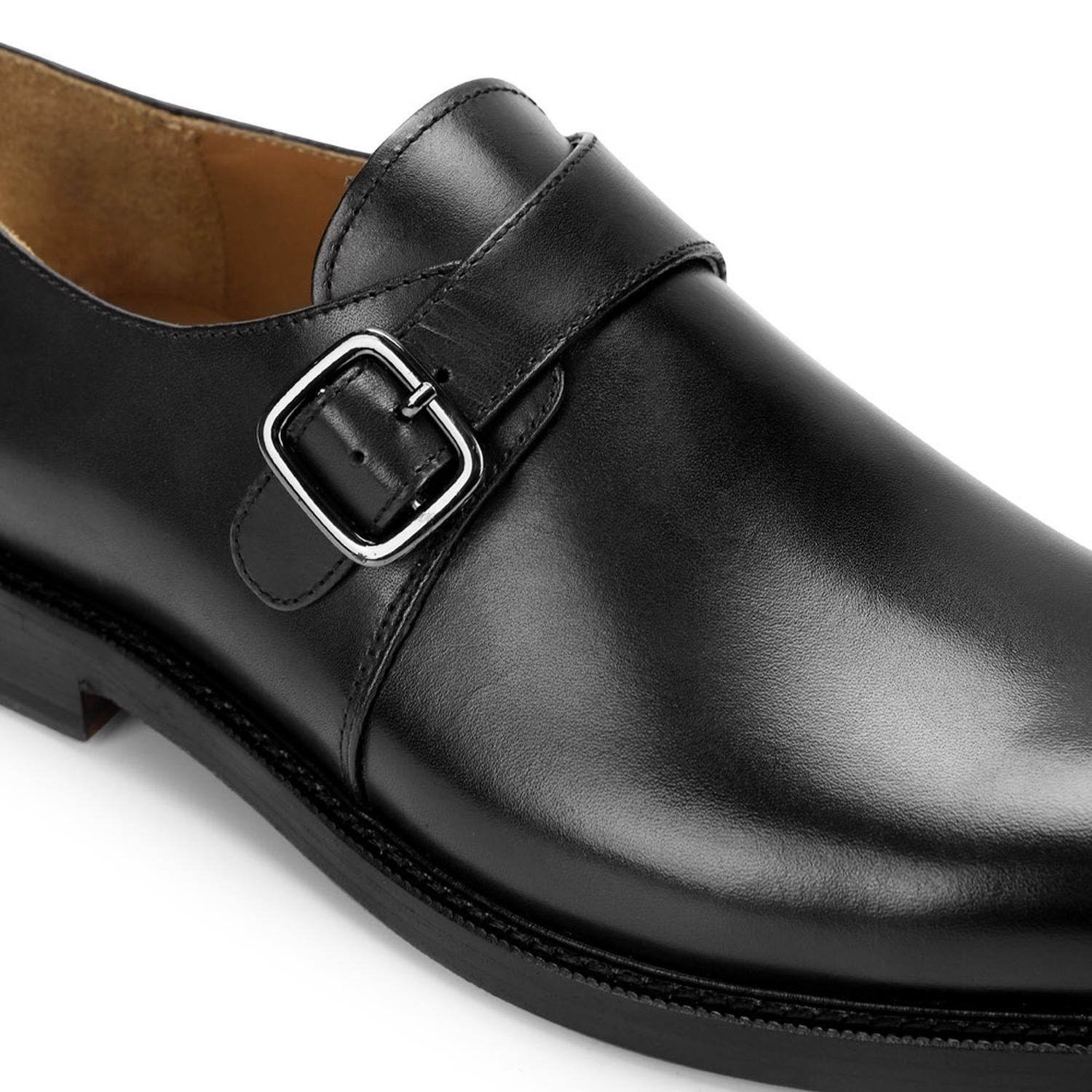 Zapatos Hombre Suela De Cuero Regent-1-04 Negro Cardinale-4