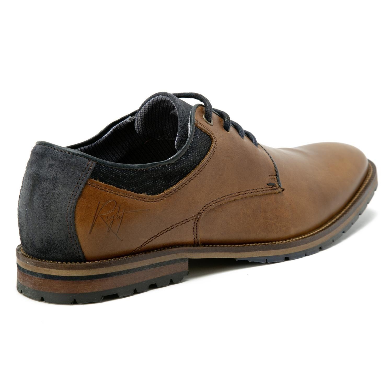Zapatos Hombre Cuero Brandy Firhouse-0-84 Bullboxer-3