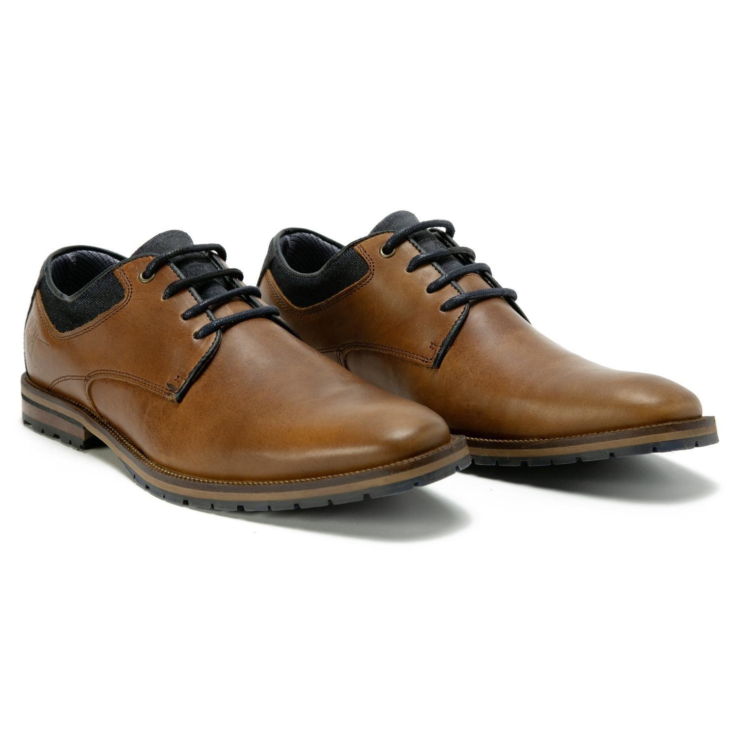 Zapatos Hombre Cuero Brandy Firhouse-0-84 Bullboxer-5