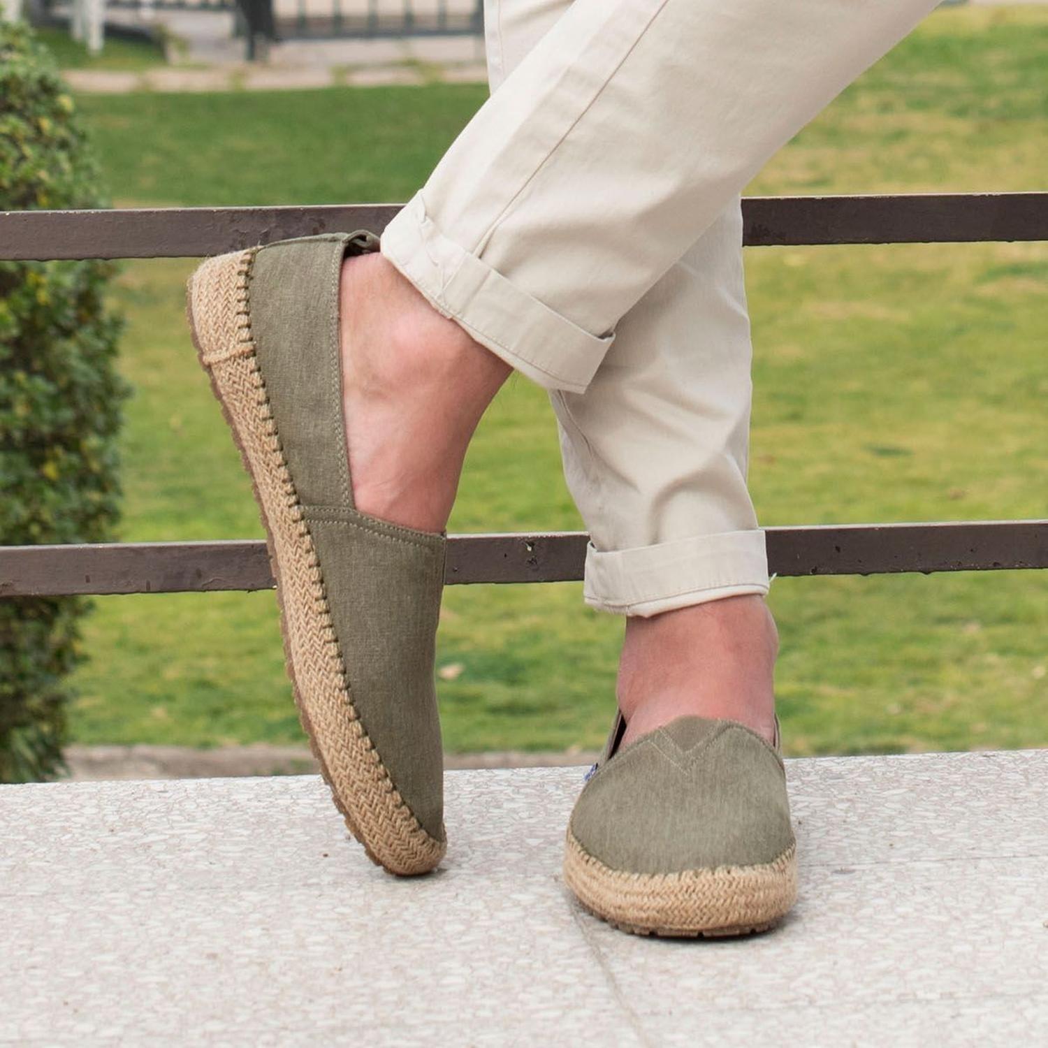 Alpargatas Hombre Textil Mancora Ii-3-04-Verde Cardinale-3