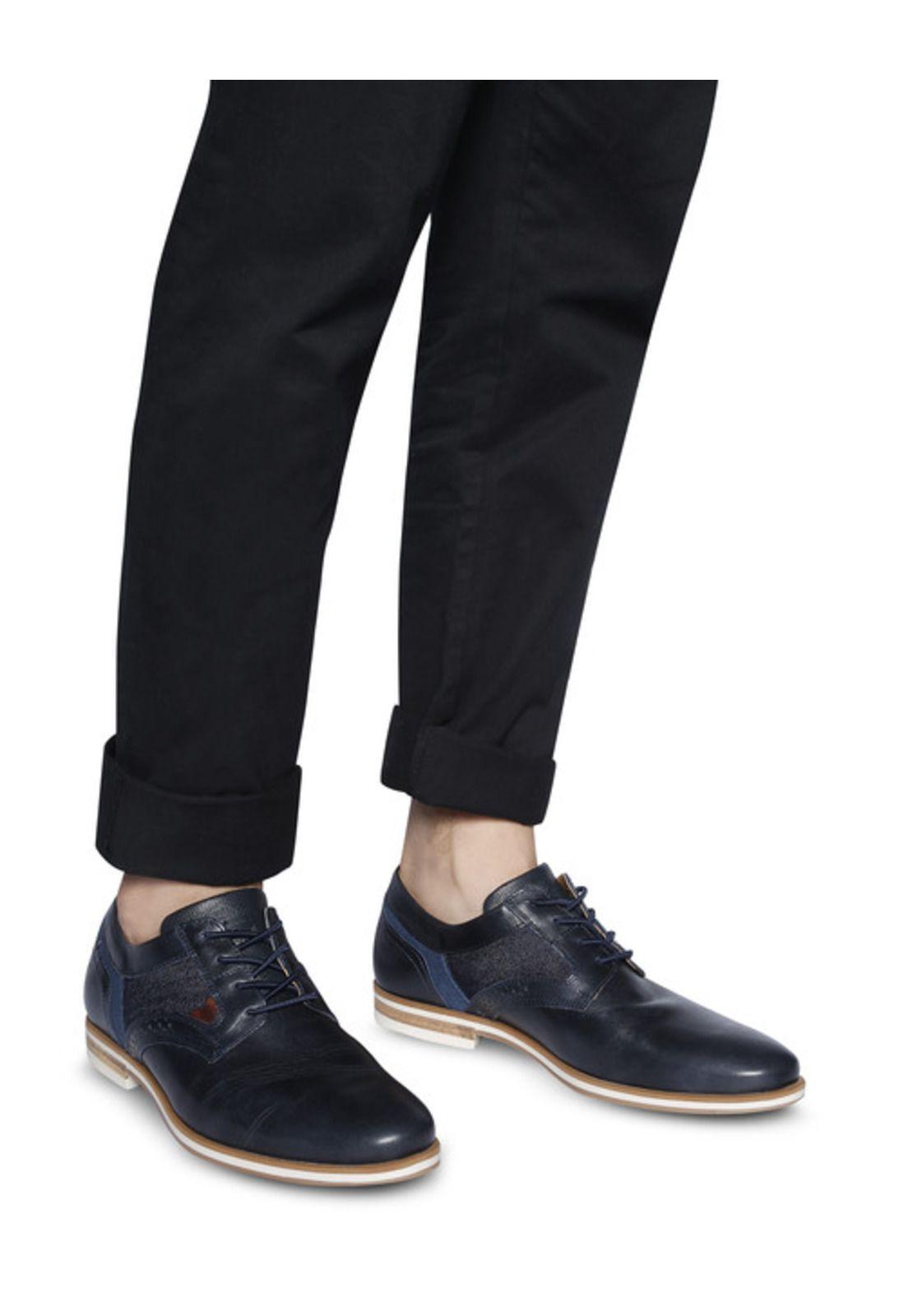 Zapatos de Cuero Hombre Avondale-0-37-Azul A-4