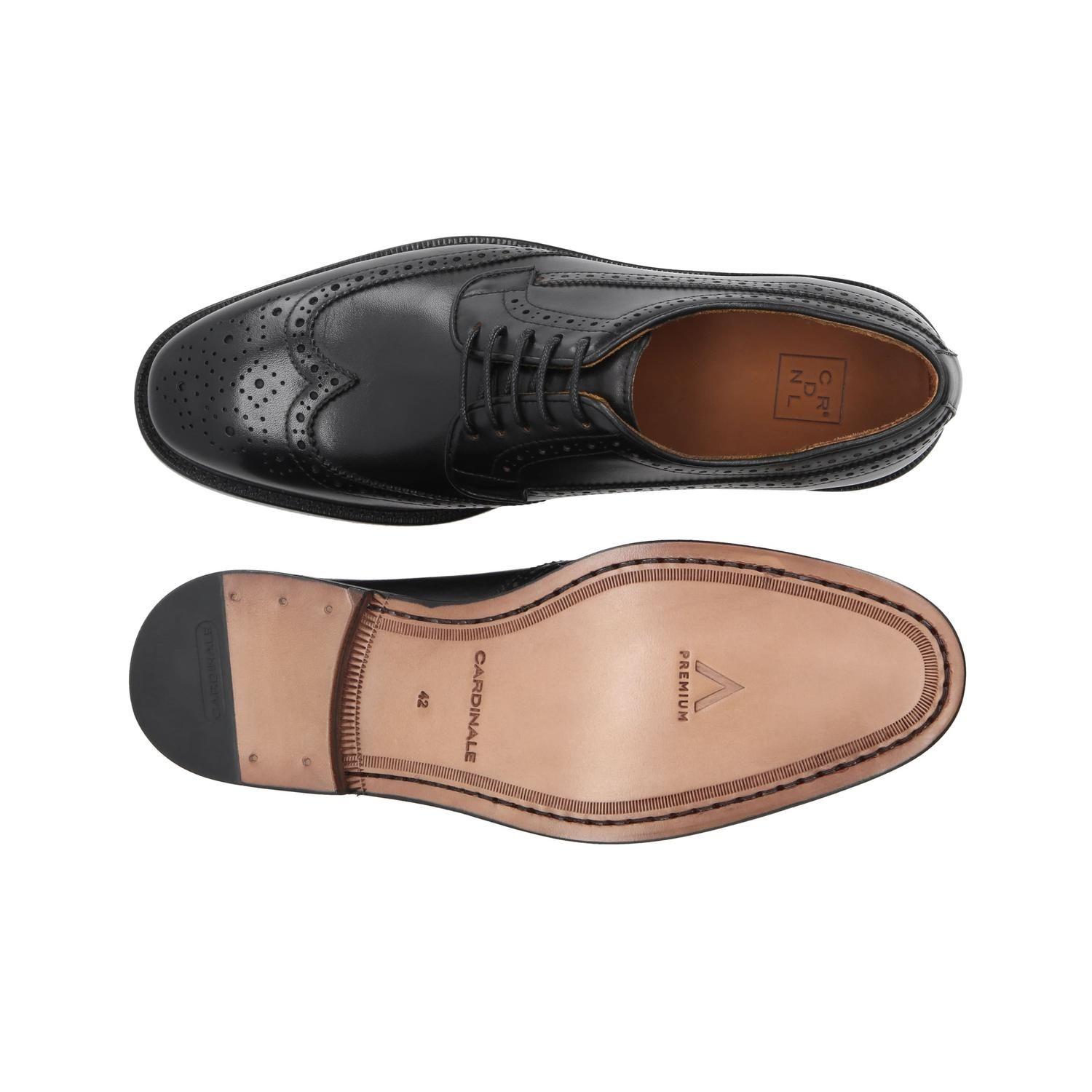 ZAPATOS HOMBRE SUELA CUERO REGENT-0-01 NEGRO-2