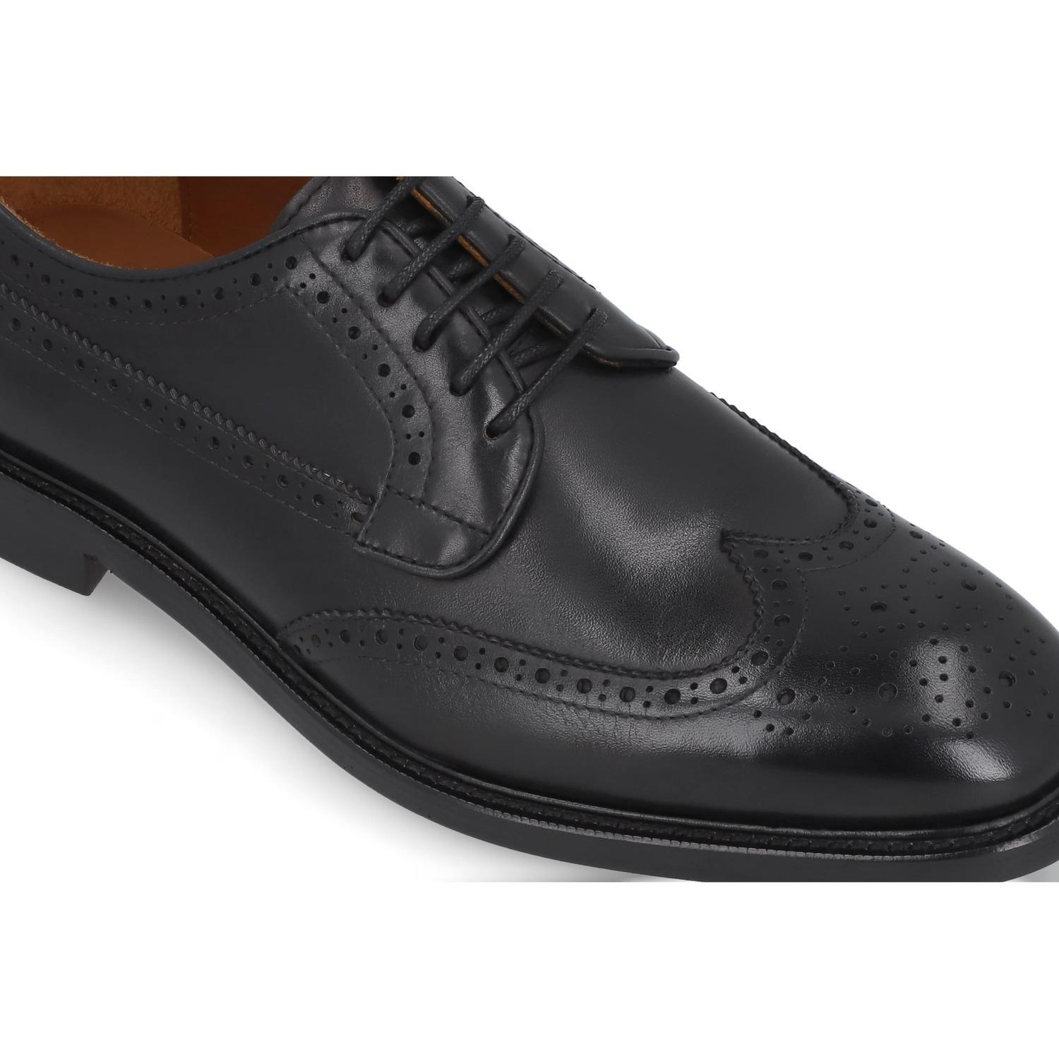 ZAPATOS HOMBRE SUELA CUERO REGENT-0-01 NEGRO-3