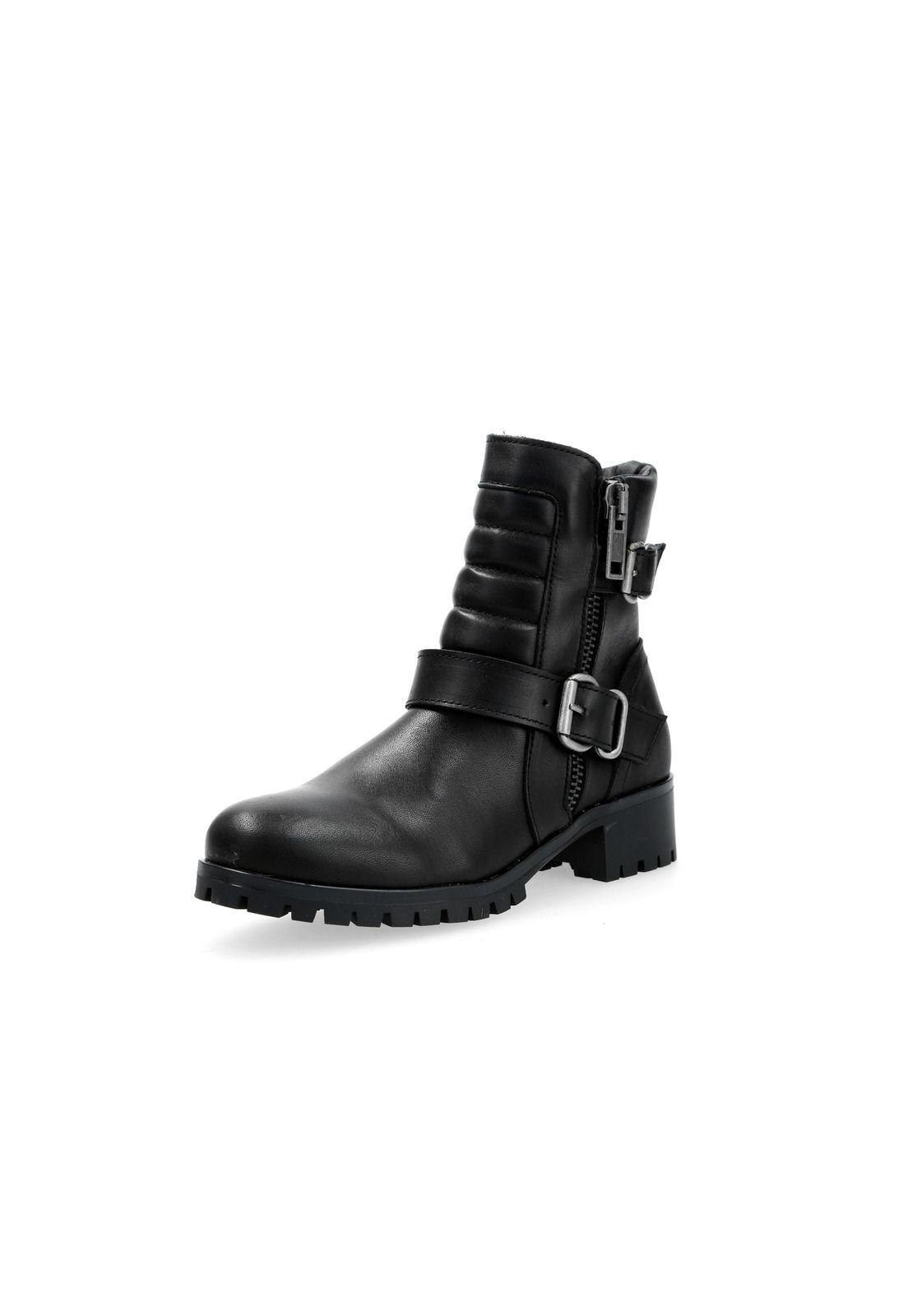 Botines Mujer Mary Jane Negro Bullboxer-0