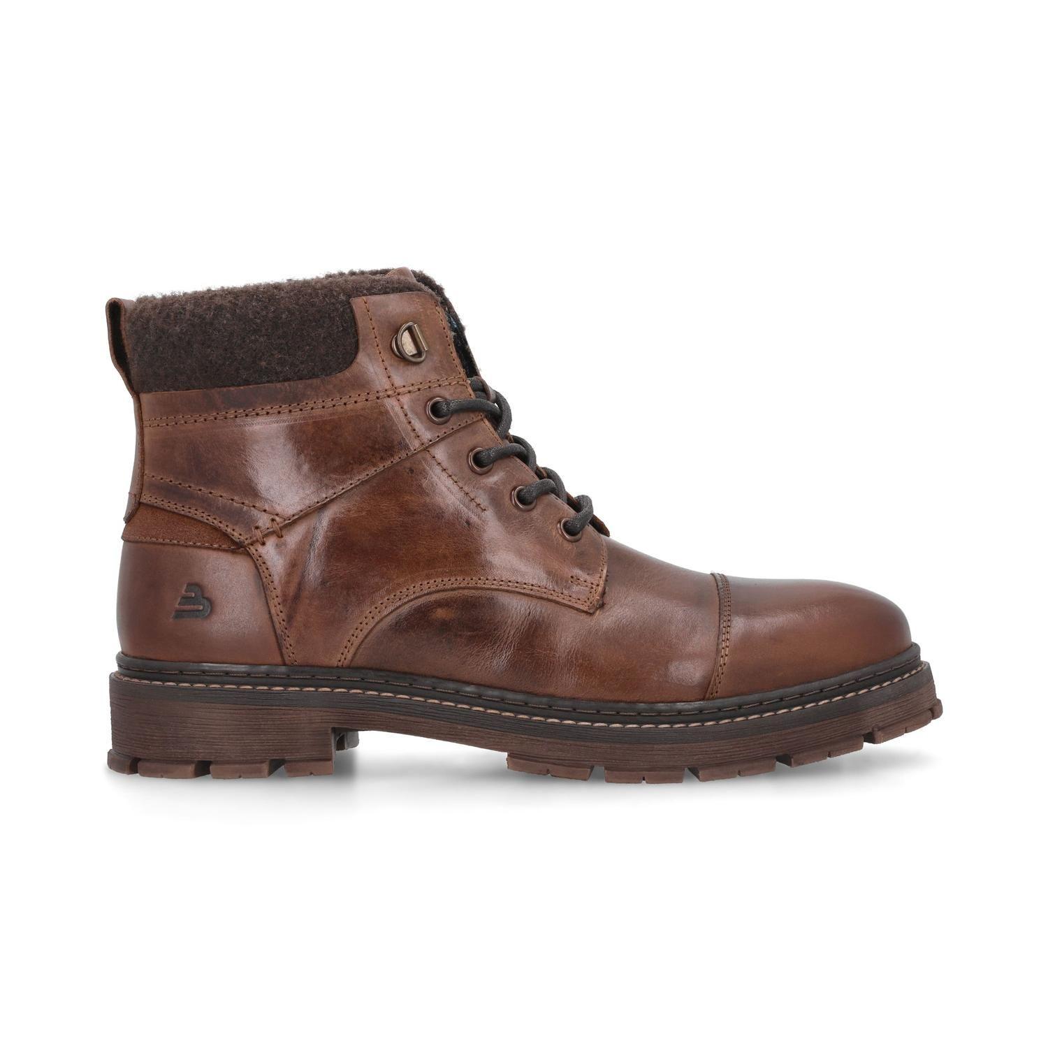 Botines Hombre Cuero Biggar-6-21 Brandy Bullboxer-1