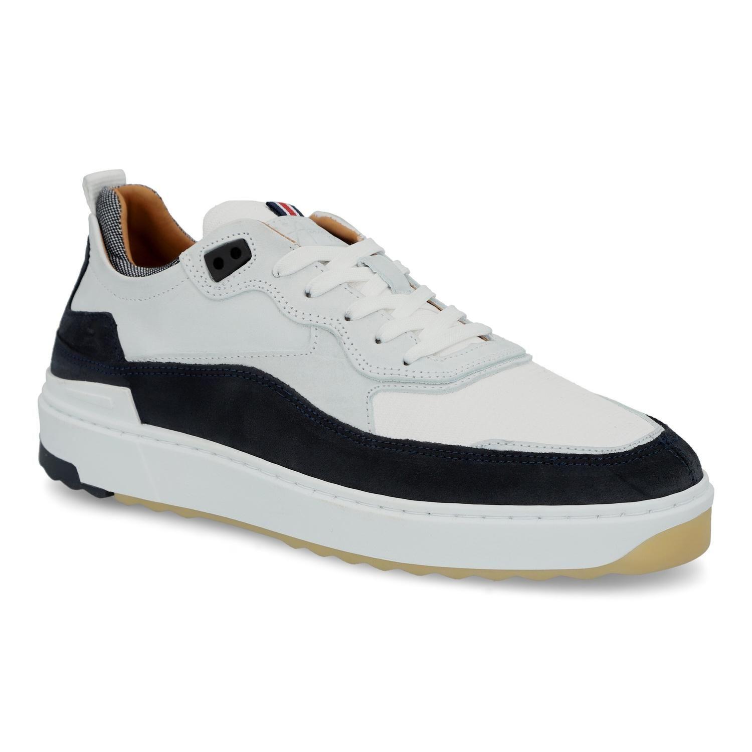 Zapatillas Urbanas Hombre Cuero Bakar-0-64 Blanco Bullboxer-0