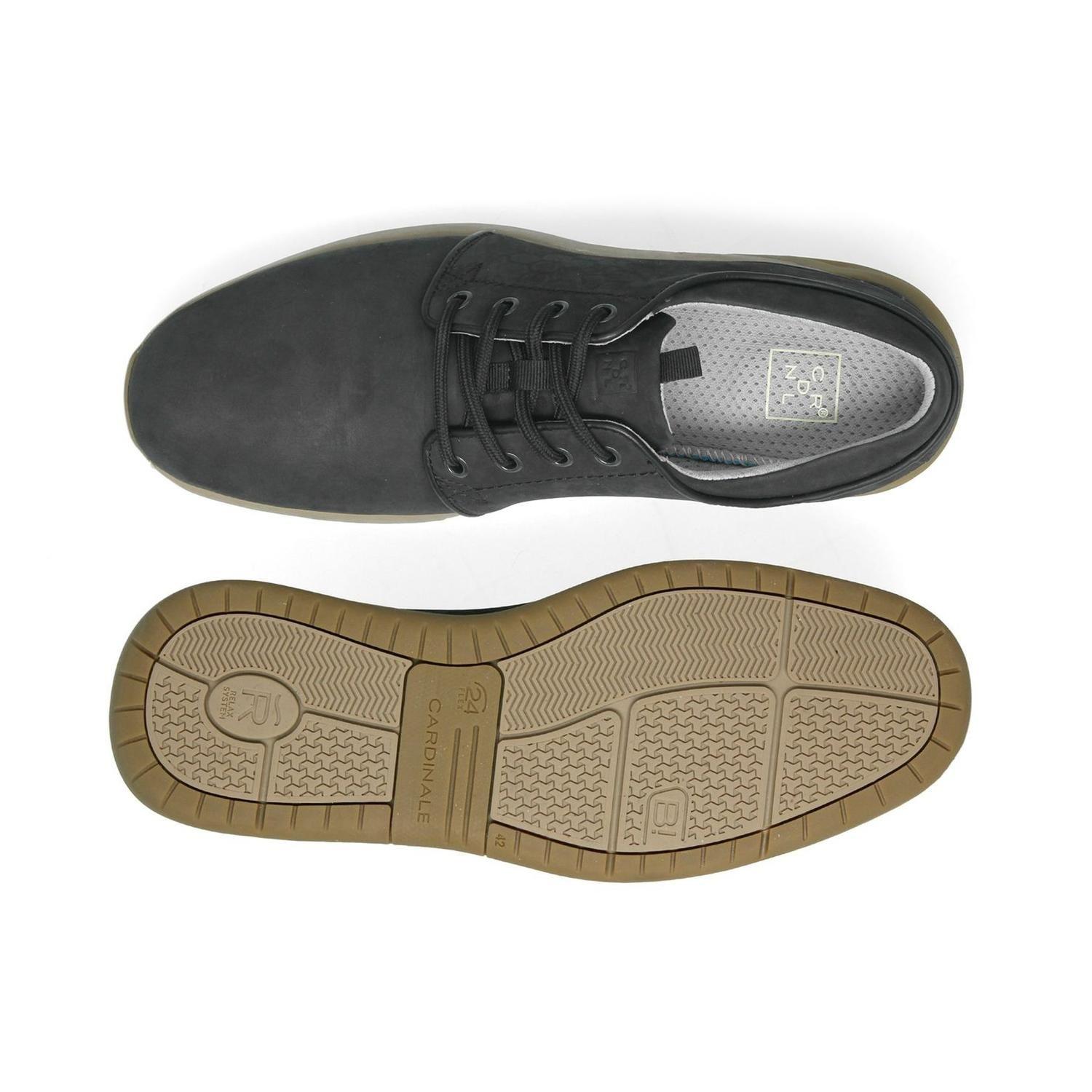 ZAPATILLAS HOMBRE CUERO NORWAY-0-02-NEGRO-2