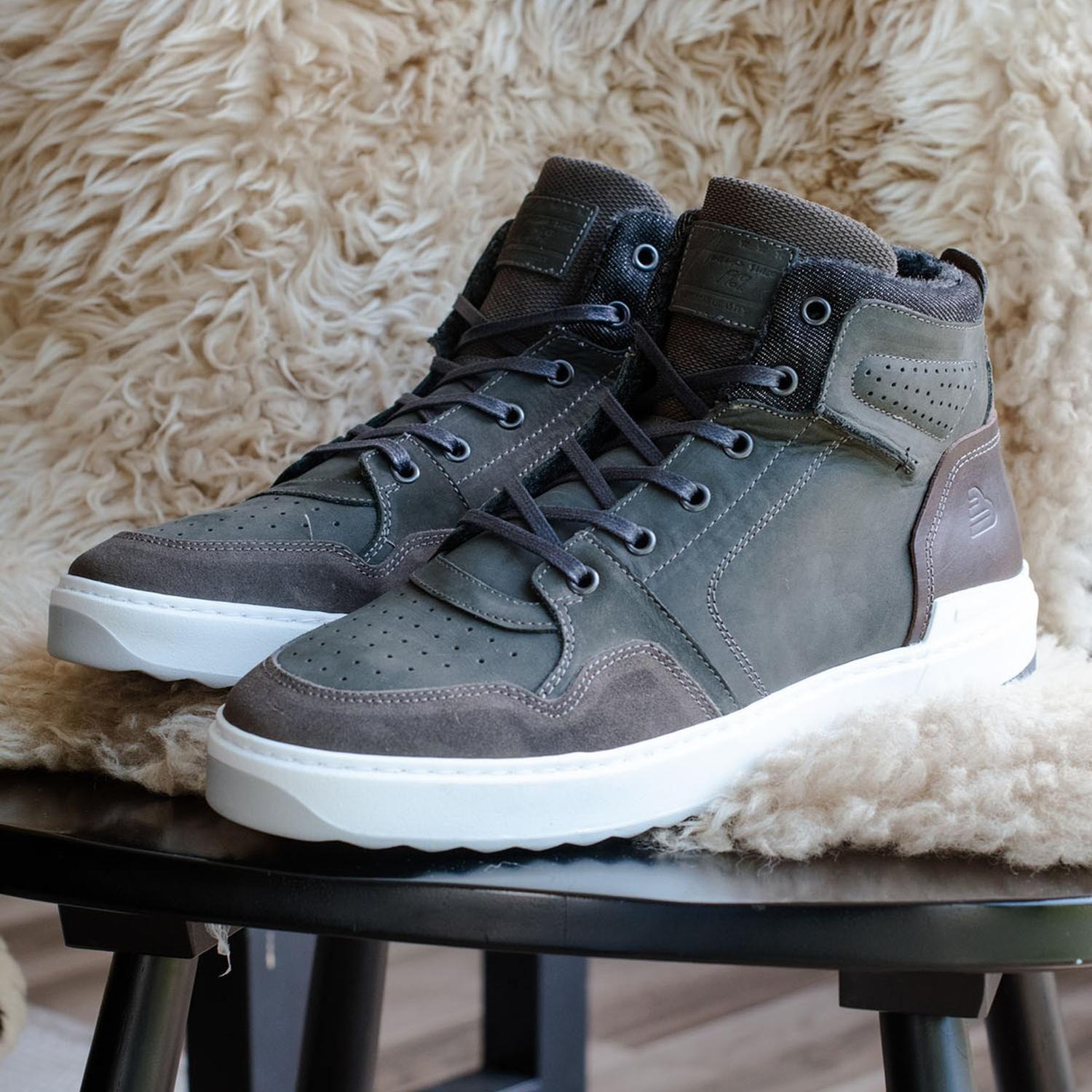 BULLBOXER ZAPATILLAS HOMBRE CUERO WYE-6-76 GRIS-1