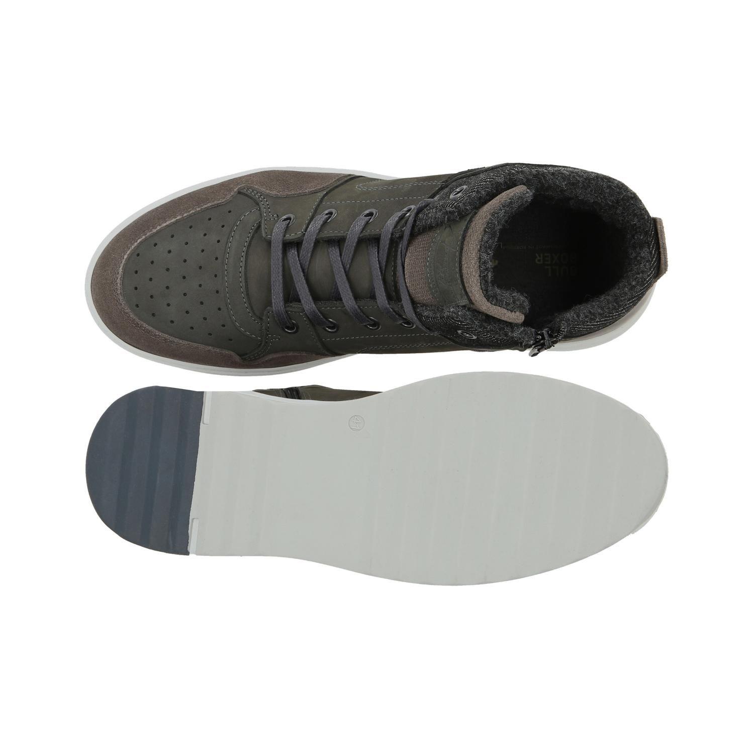 BULLBOXER ZAPATILLAS HOMBRE CUERO WYE-6-76 GRIS-2