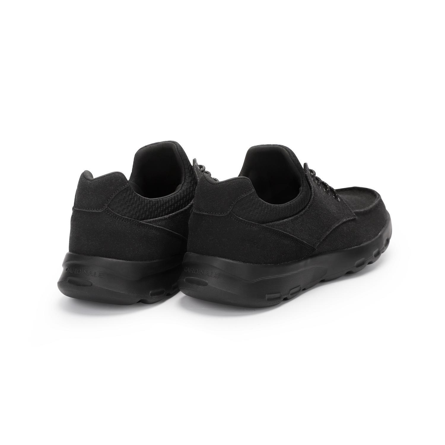 ZAPATILLAS HOMBRE CUERO Y TEXTIL WALKER-0-34 NEGRO-4