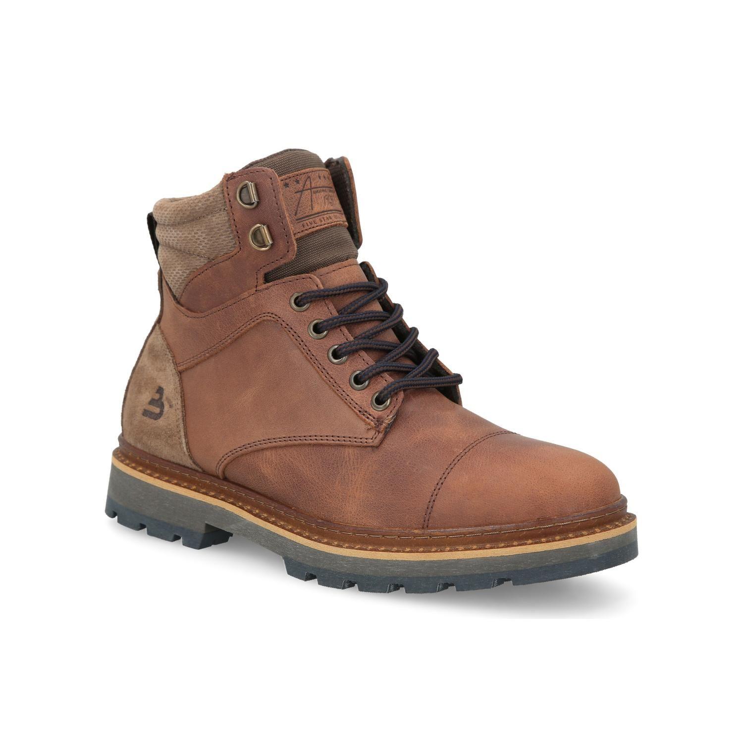 BULLBOXER BOTINES HOMBRE CUERO NORBURY-6-67 BRANDY-0