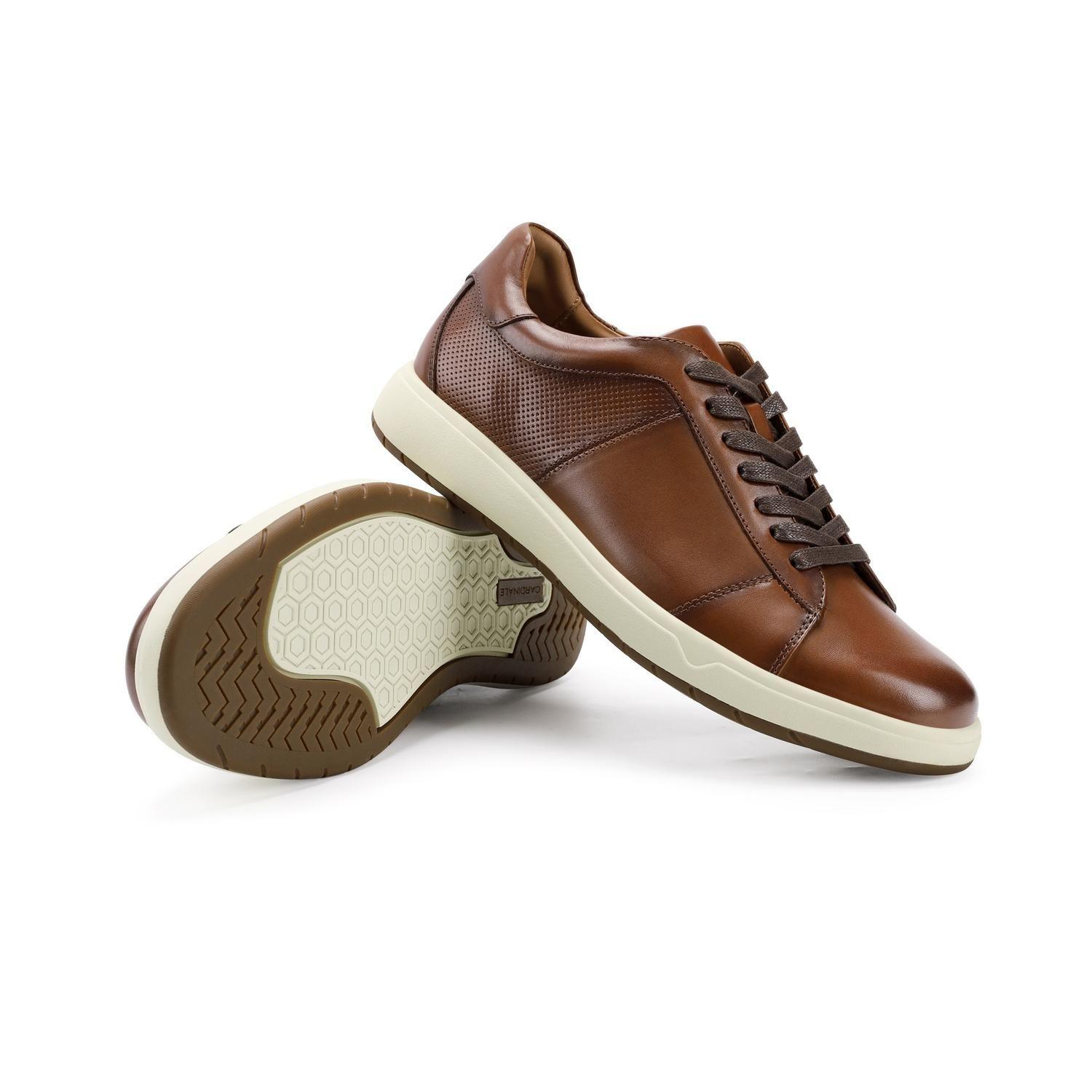 ZAPATILLAS HOMBRE CUERO TERRASSE-0-02 BRANDY-5