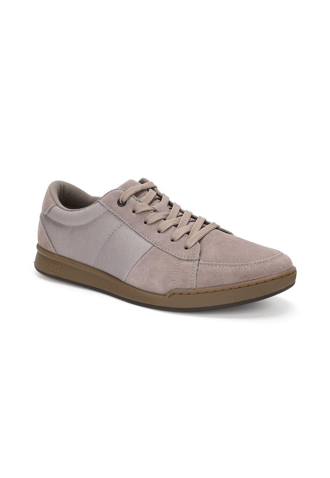 Zapatillas Hombre Cuero Y Textil Cram-0-14 Gris Cardinale-0