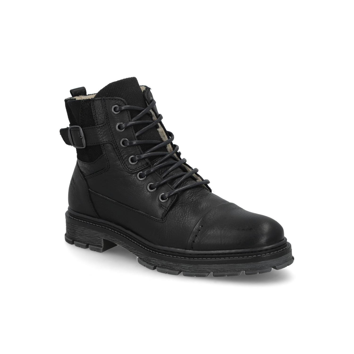 BULLBOXER BOTINES HOMBRE CUERO BETWS-6-80 NEGRO-0
