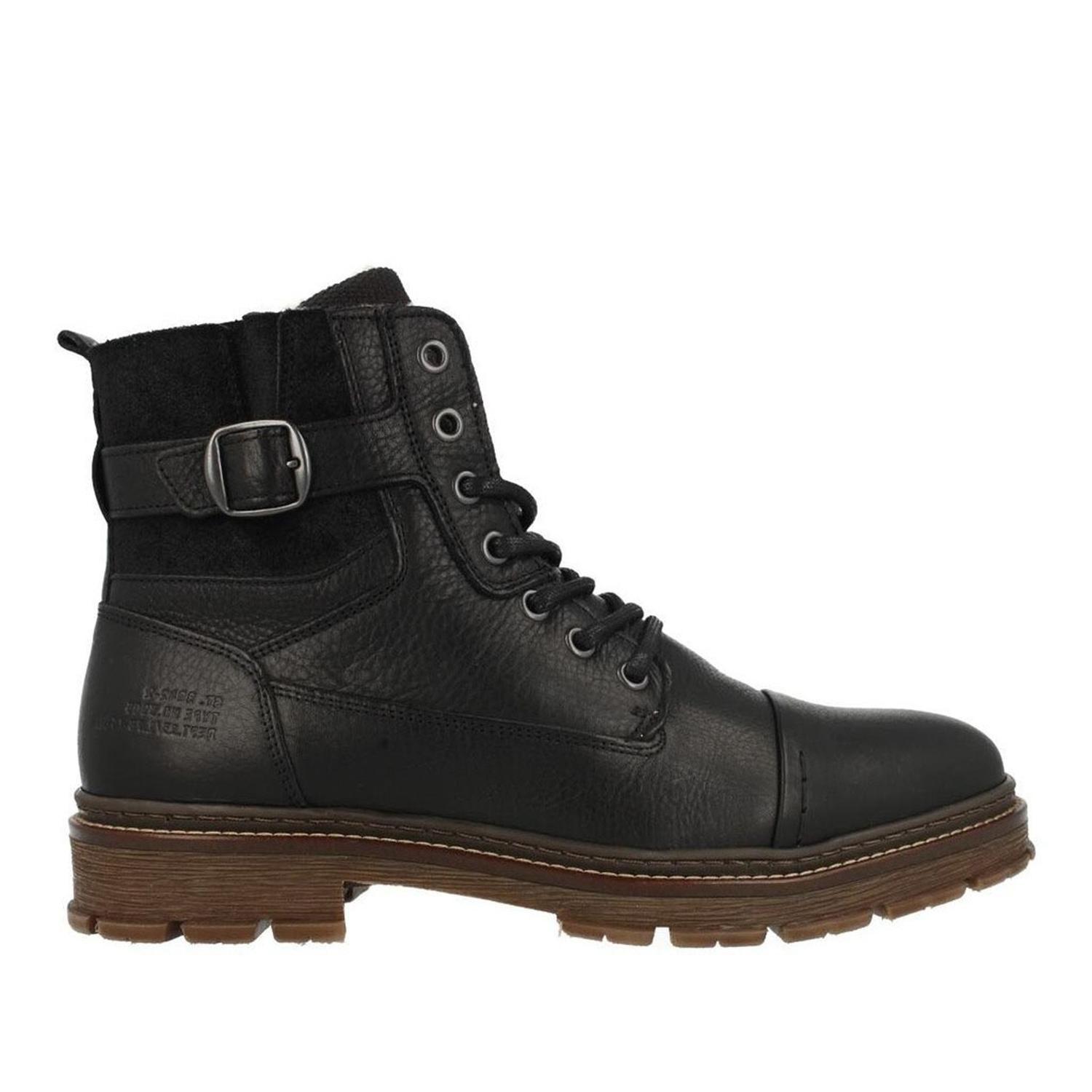 BULLBOXER BOTINES HOMBRE CUERO BETWS-6-80 NEGRO-1
