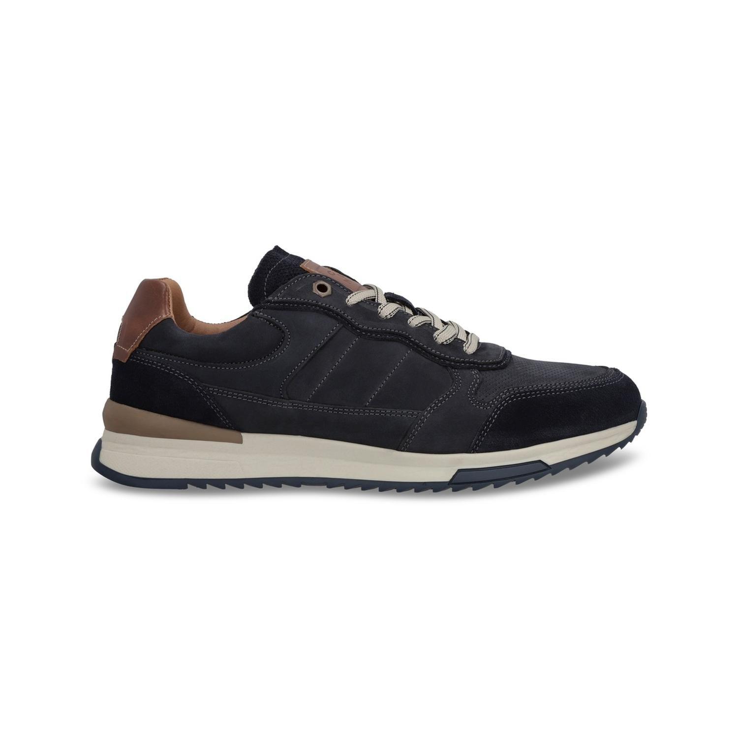 Zapatillas Urbanas Hombre Cuero Stryd-0-05 Azul-0
