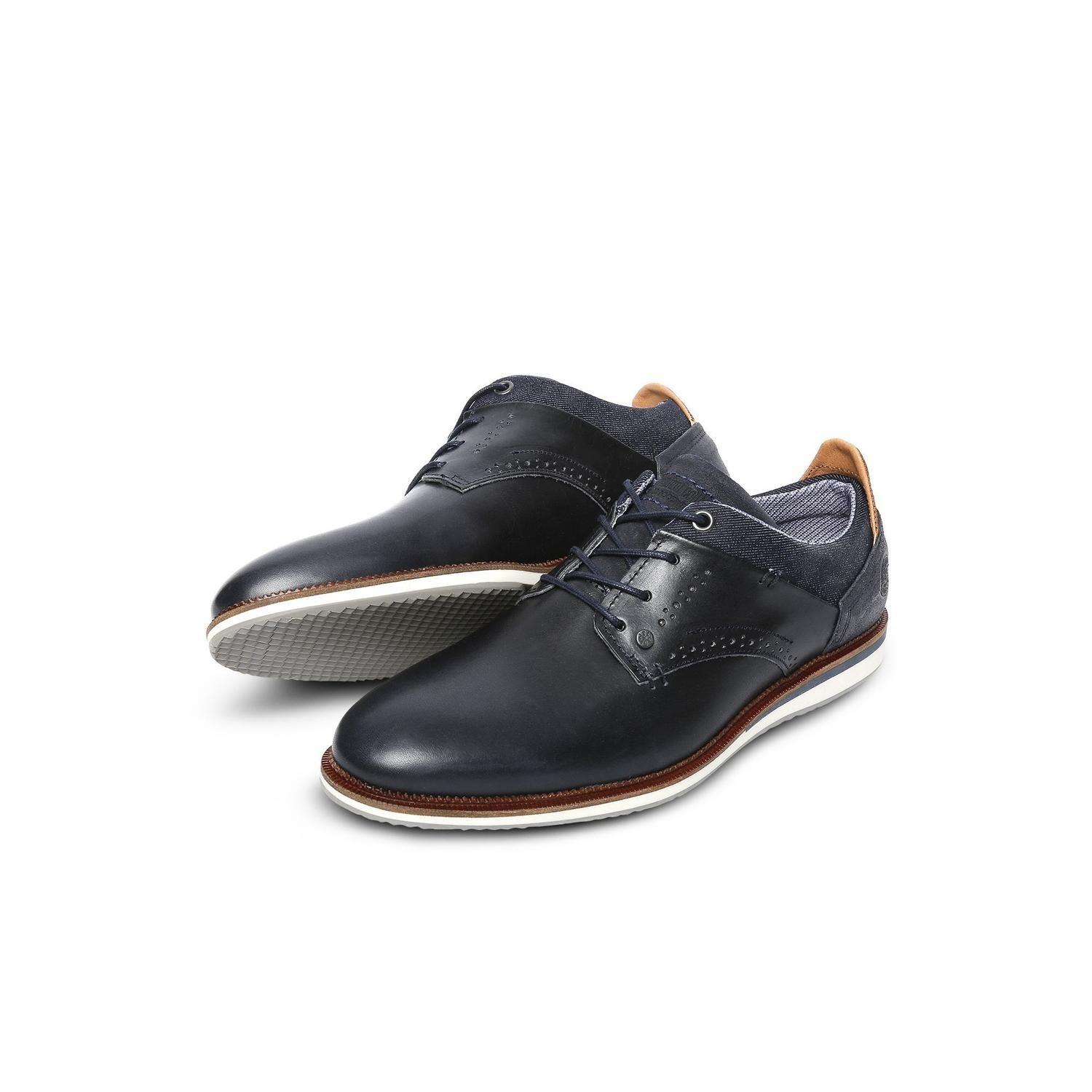 Zapatos Hombre Cuero Azul Dartry-0-64 Bullboxer-4