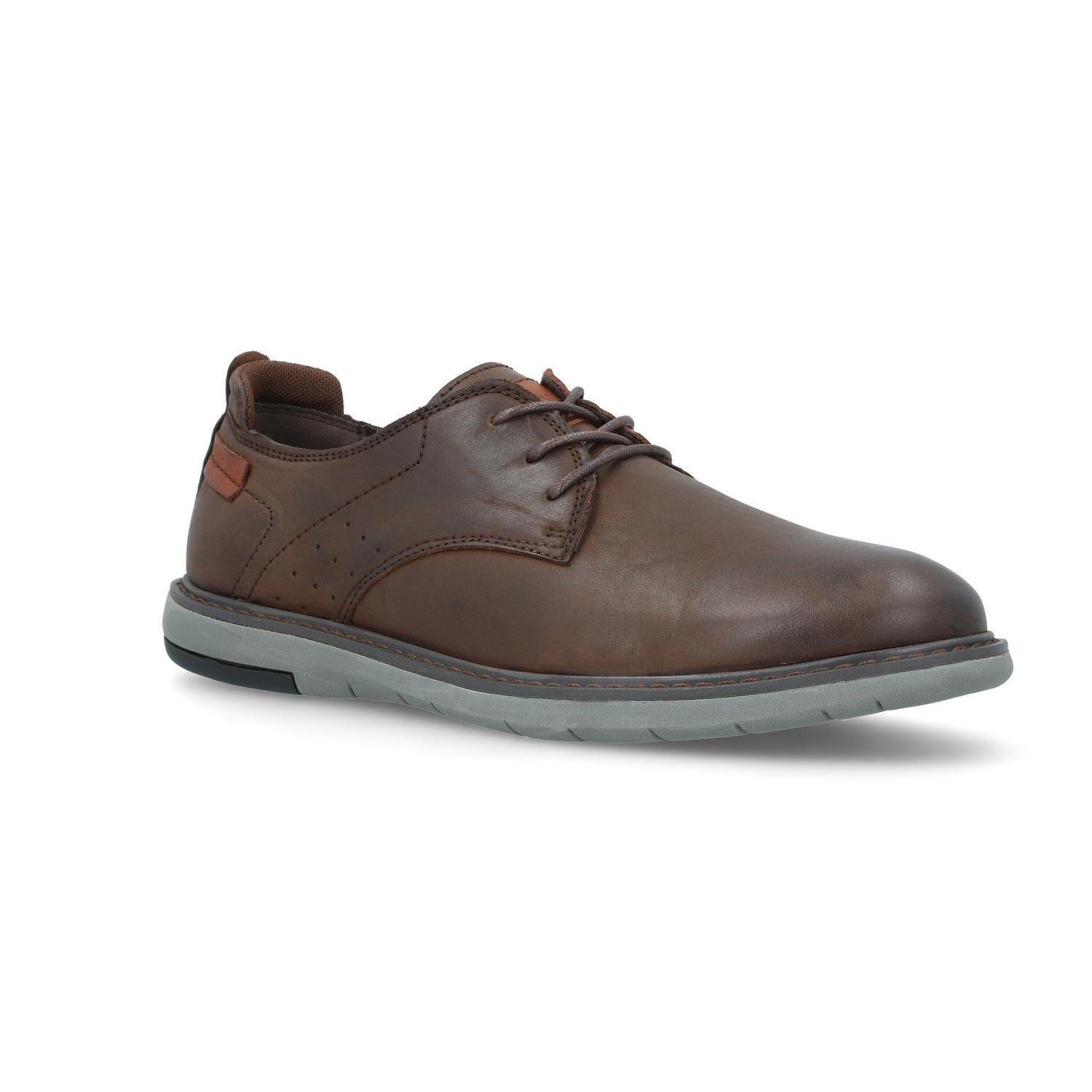 ZAPATOS HOMBRE CUERO GAND-0-50 CAFÉ-0