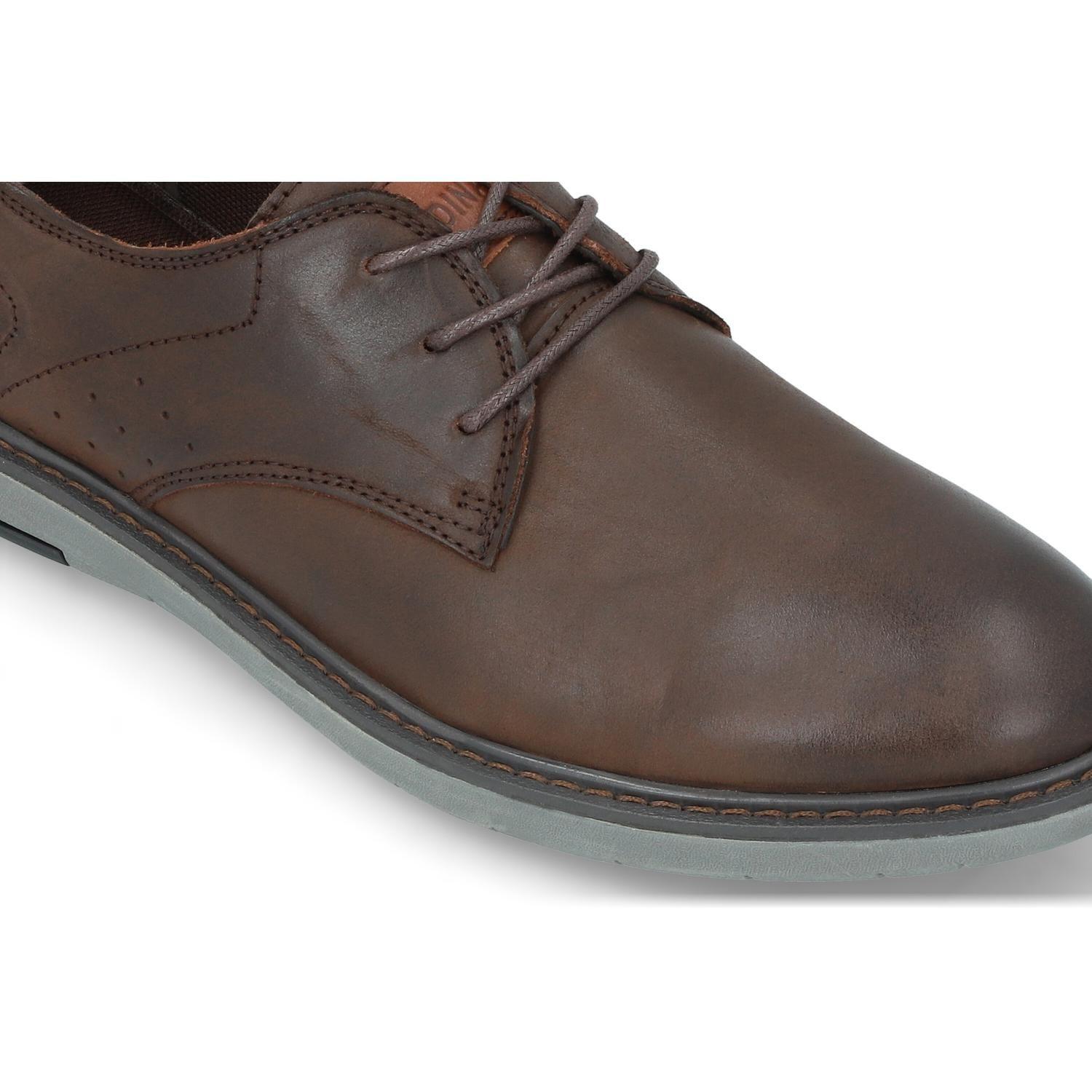 ZAPATOS HOMBRE CUERO GAND-0-50 CAFÉ-2