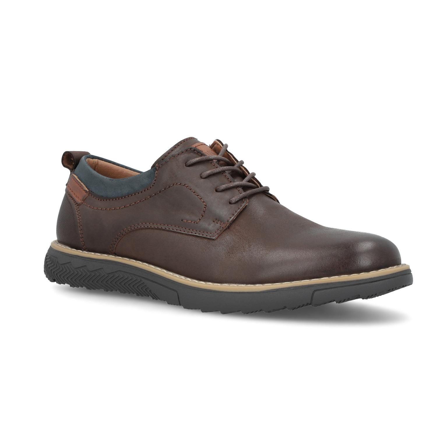 ZAPATOS HOMBRE CUERO FLANDES-0-52 CAFÉ-0