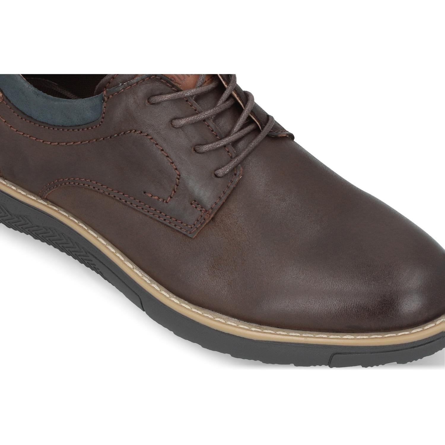ZAPATOS HOMBRE CUERO FLANDES-0-52 CAFÉ-2