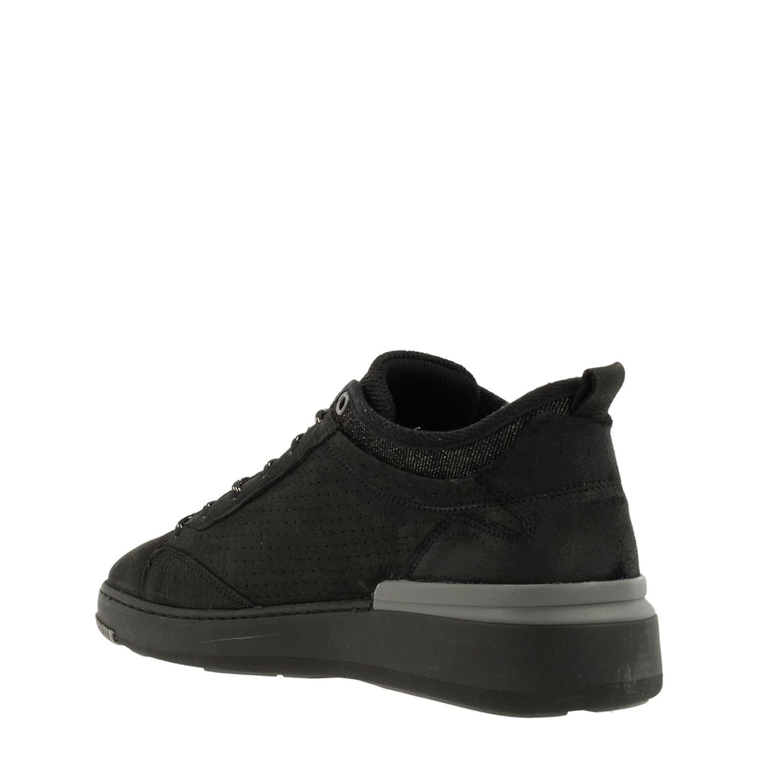 BULLBOXER ZAPATILLAS HOMBRE CUERO Y TEXTIL LUTON-0-57 NEGRO-5