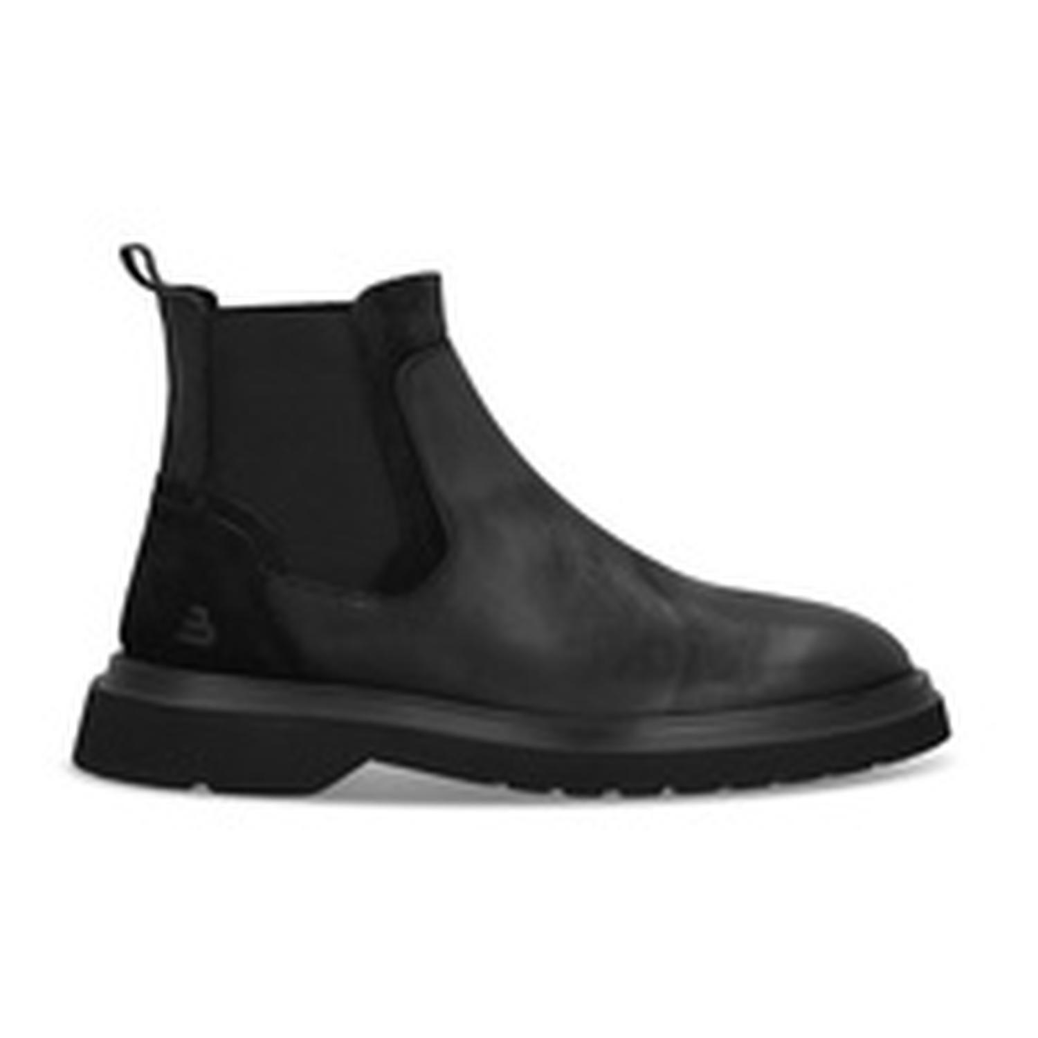 Botines Chelsea Hombre Cuero Anchor-6-31 Negro Bullboxer-0