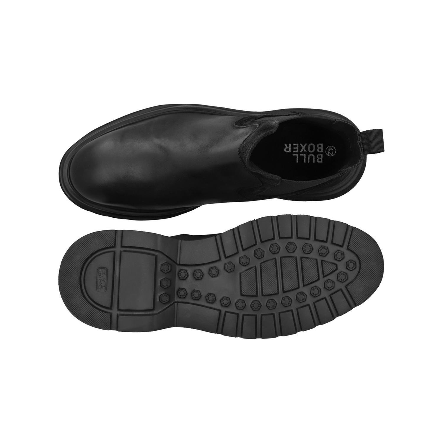 Botines Chelsea Hombre Cuero Anchor-6-31 Negro Bullboxer-2