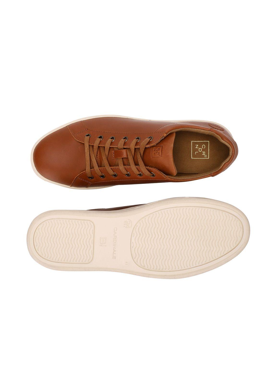 Zapatillas Hombre Cuero Chess-0-07 Brandy Cardinale-2