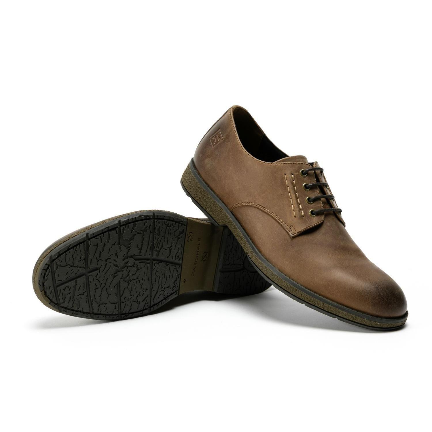 Zapatos Hombre Cuero Carven-0-01-Cafe2 Cardinale-3