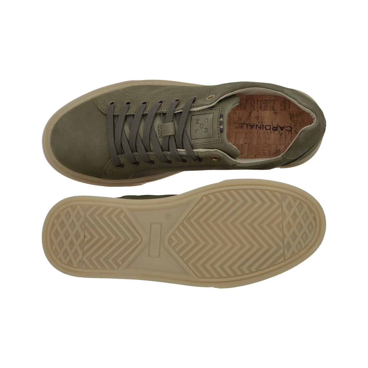 Zapatillas Urbanas Hombre Cuero Zermatt-0-11 Verde Cardinale-2