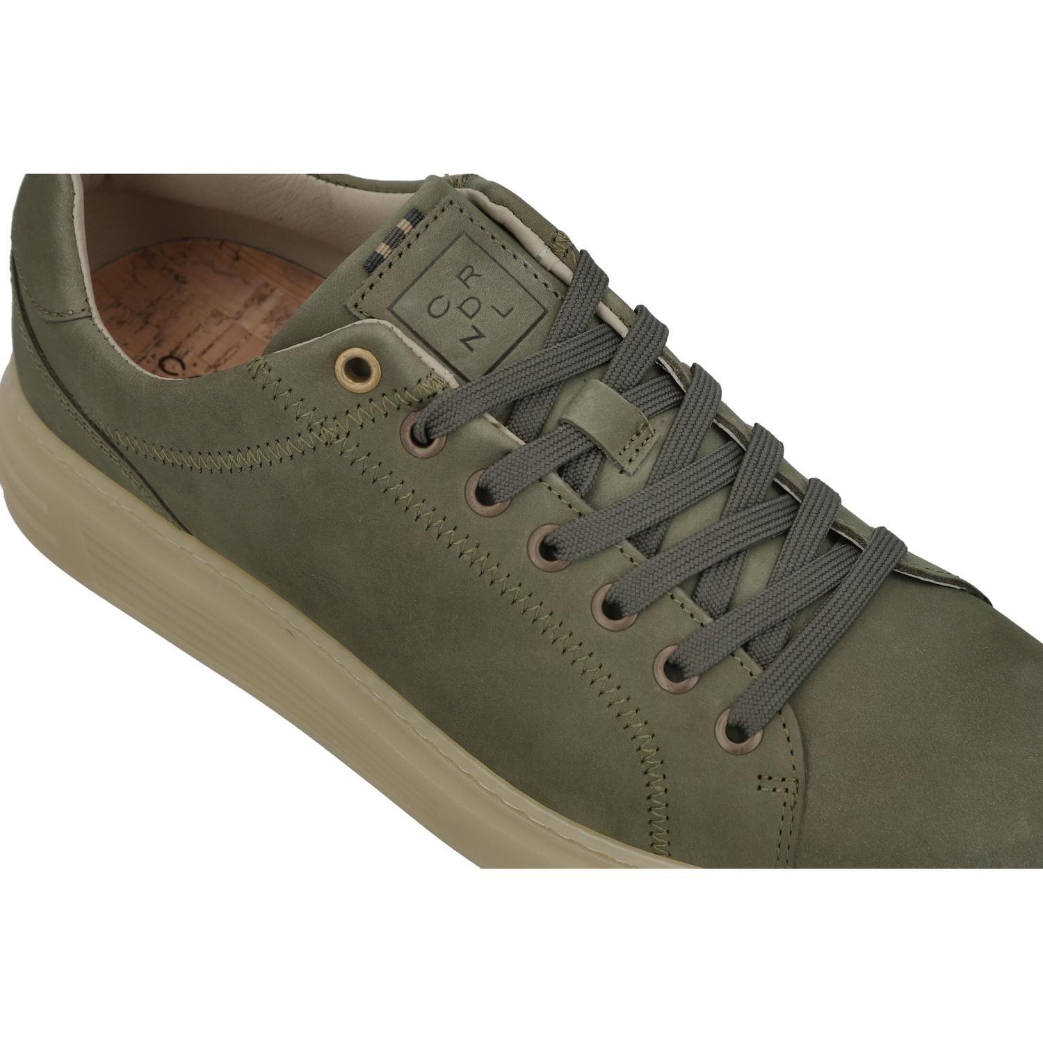 Zapatillas Urbanas Hombre Cuero Zermatt-0-11 Verde Cardinale-3