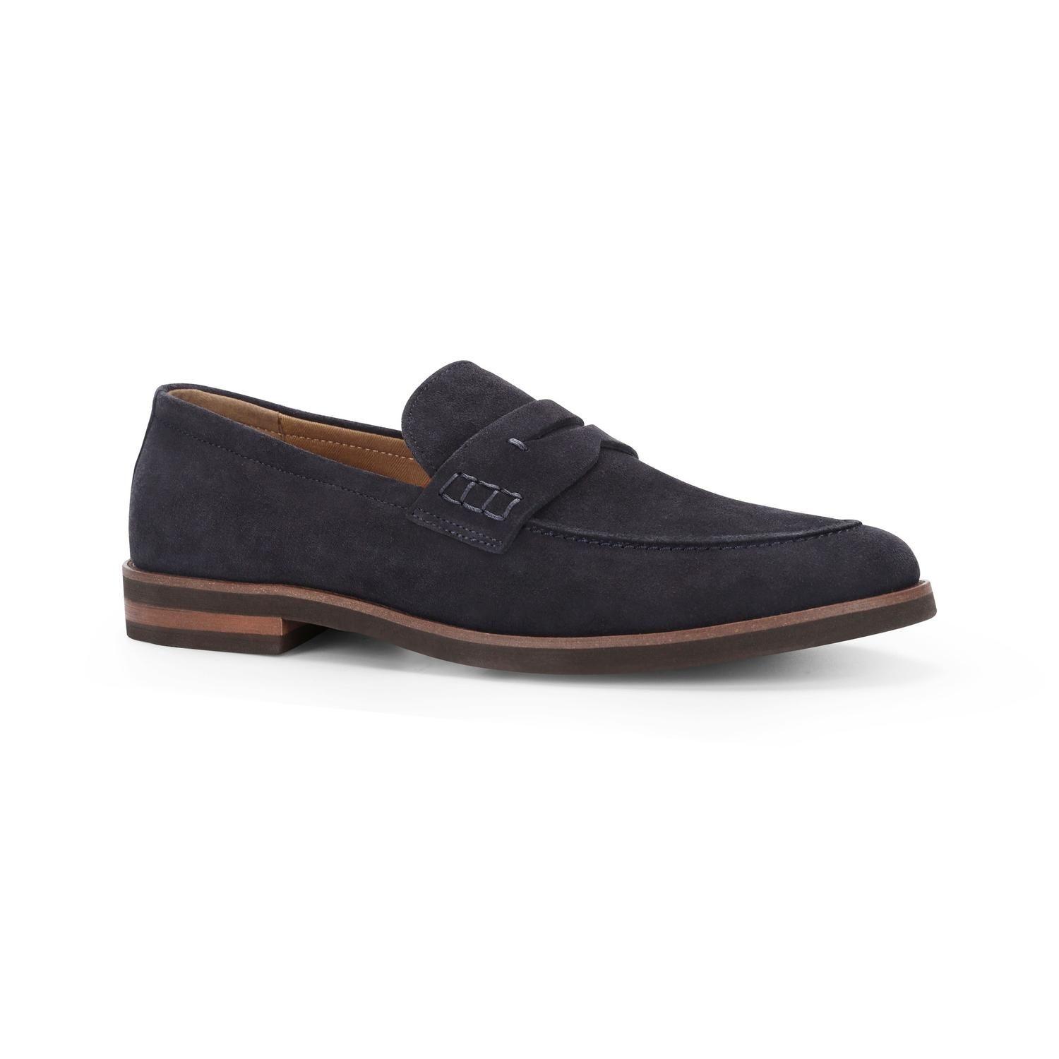 Mocasines Hombre Cuero Calvin-4-01 Azul Cardinale-0