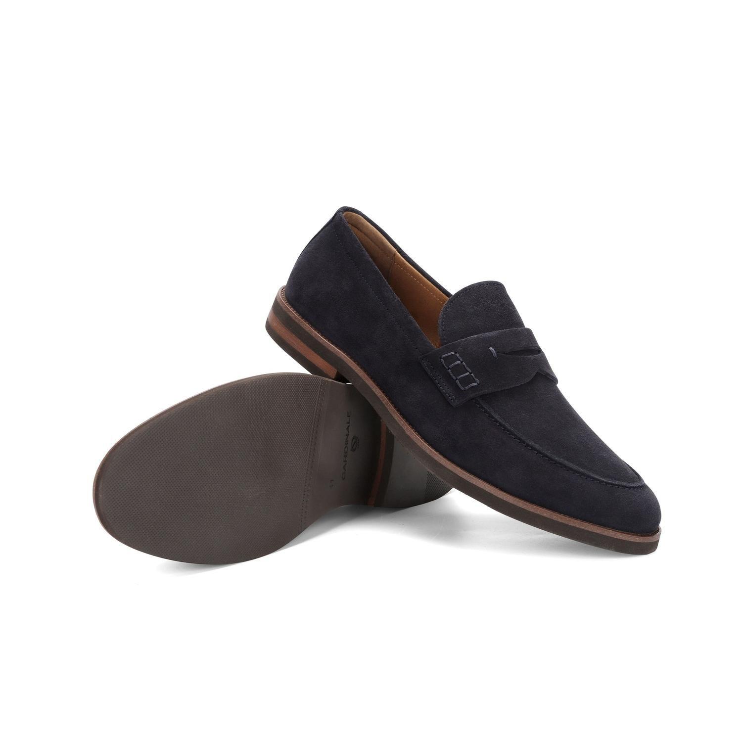 Mocasines Hombre Cuero Calvin-4-01 Azul Cardinale-5