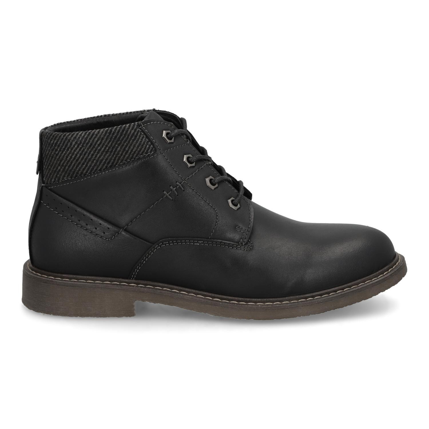 Botines Hombre Cuero Irvine-6-74 Negro-1