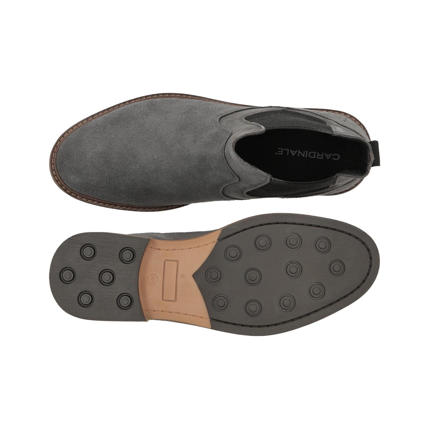 BOTINES HOMBRE CHELSEA CUERO THUN-6-19 GRIS-2