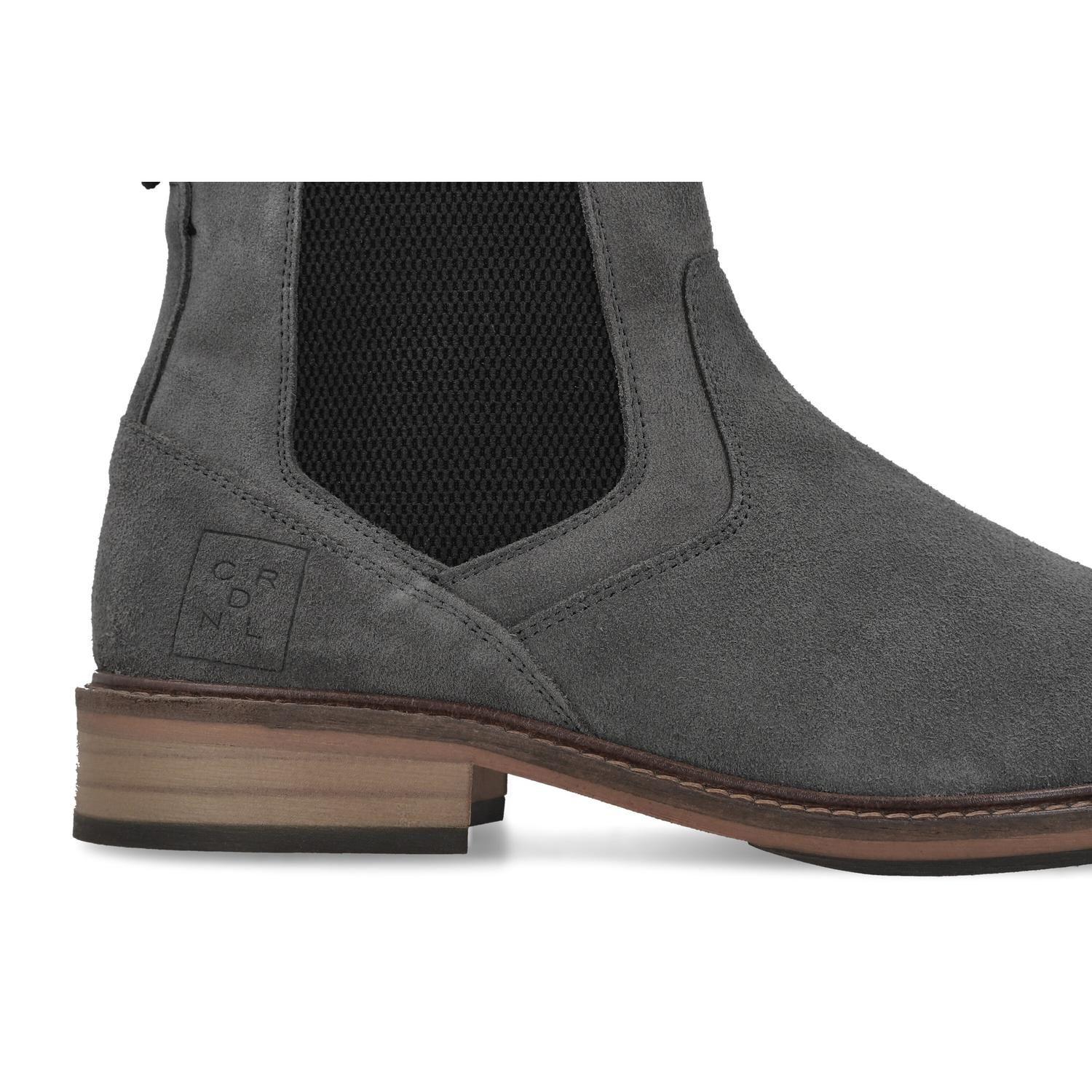 BOTINES HOMBRE CHELSEA CUERO THUN-6-19 GRIS-3