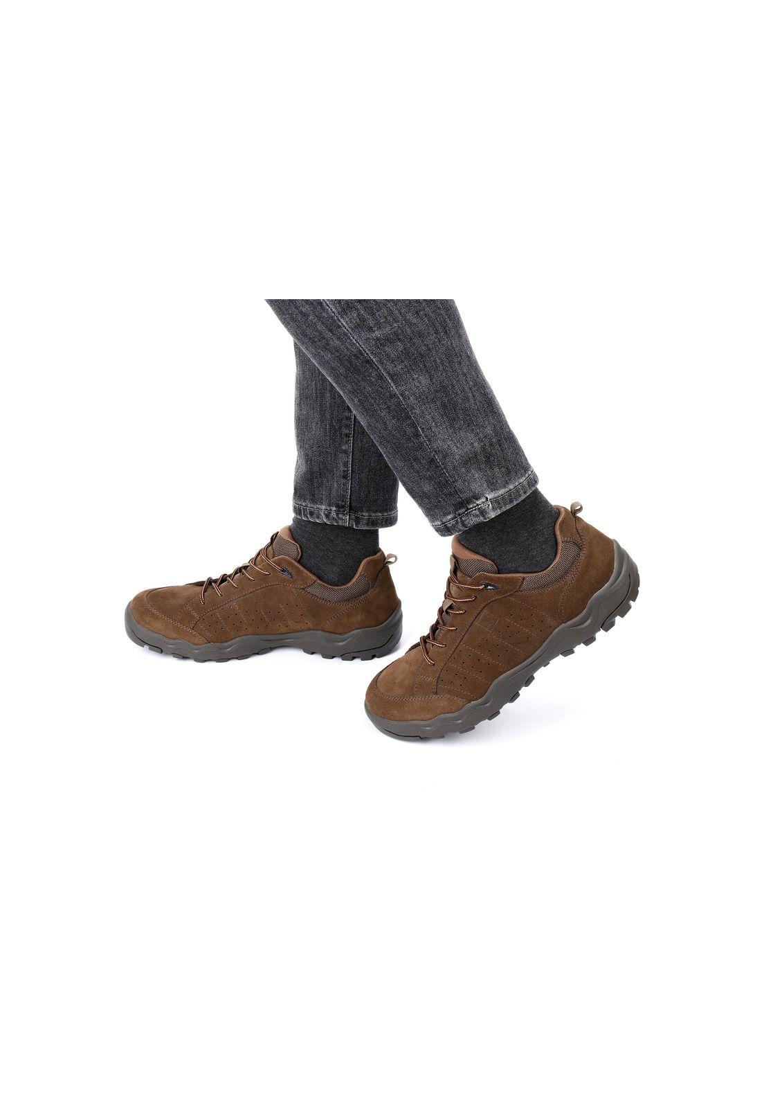 Zapatillas Cuero Paine-0-03 Taupé-3
