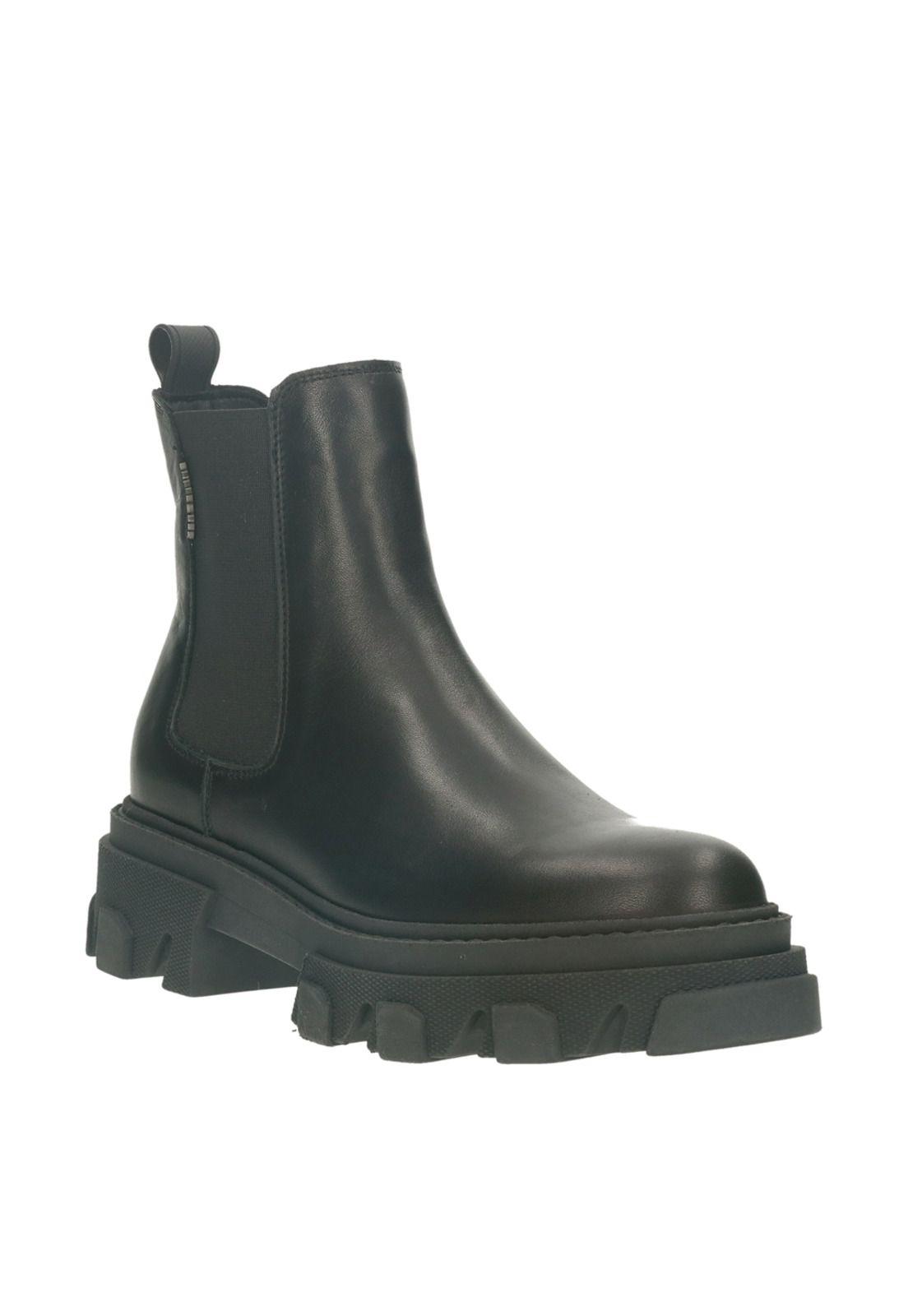 Botines Cuero Tabby-6-05 Negro-0