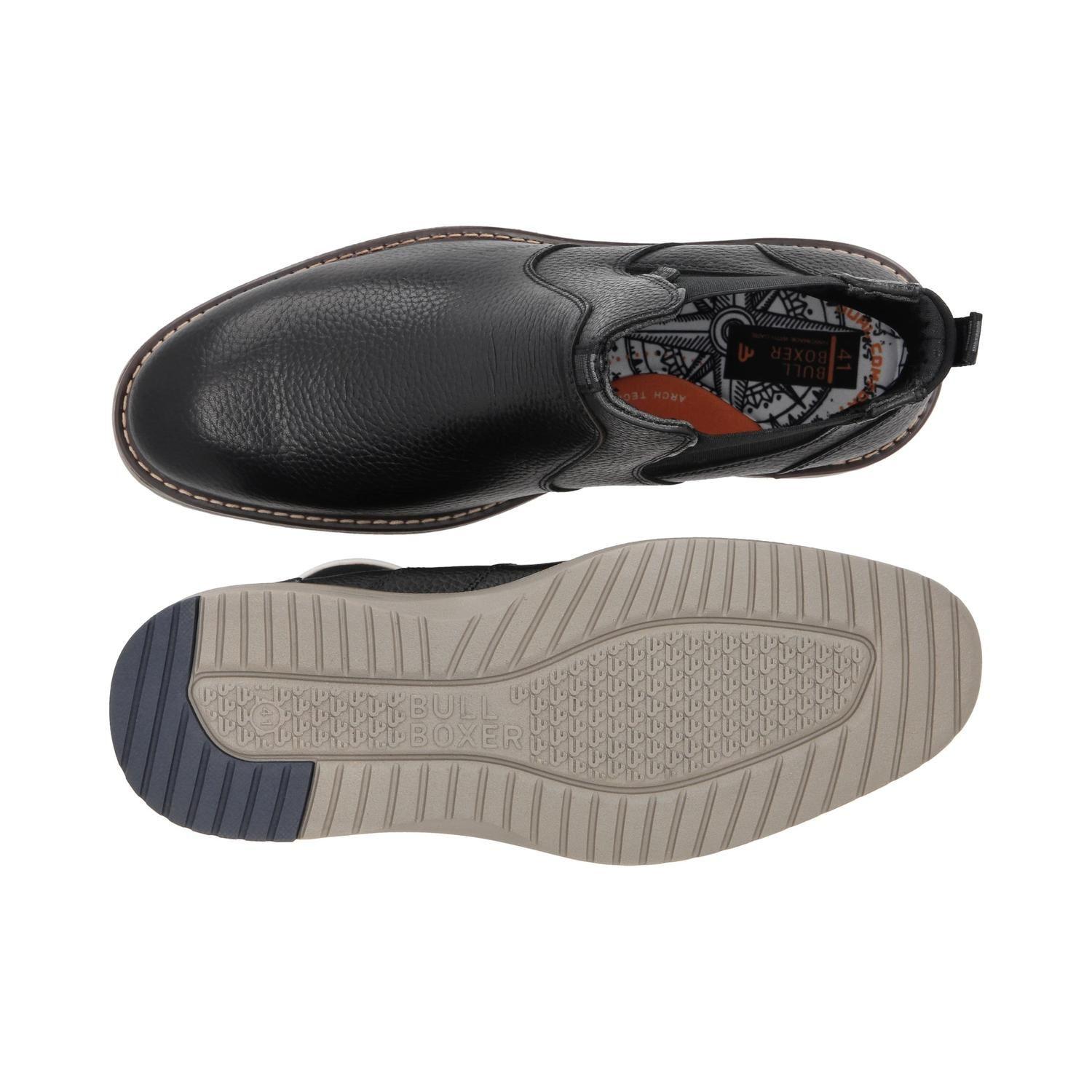 BULLBOXER BOTINES HOMBRE CHELSEA CUERO LARGS-6-31 NEGRO-2